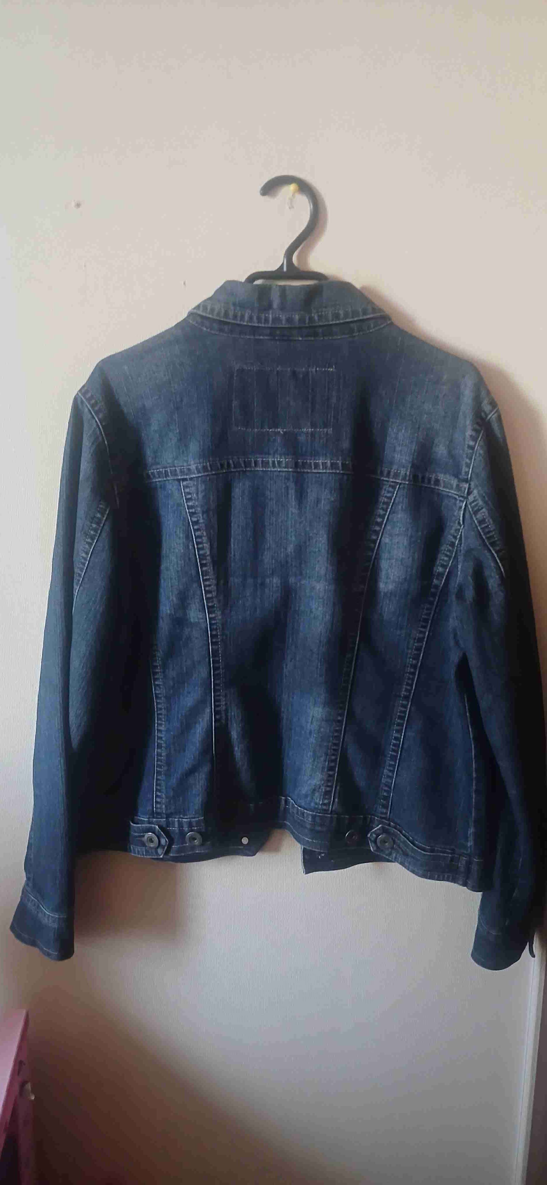 Chaqueta de mezclilla azul - miniatura 4