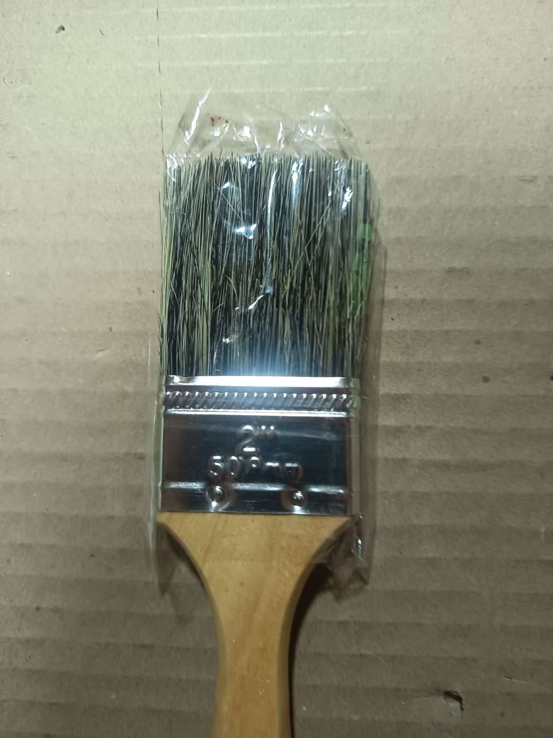 Brocha 2" Cerdas Naturales - Mango de Madera - miniatura 2