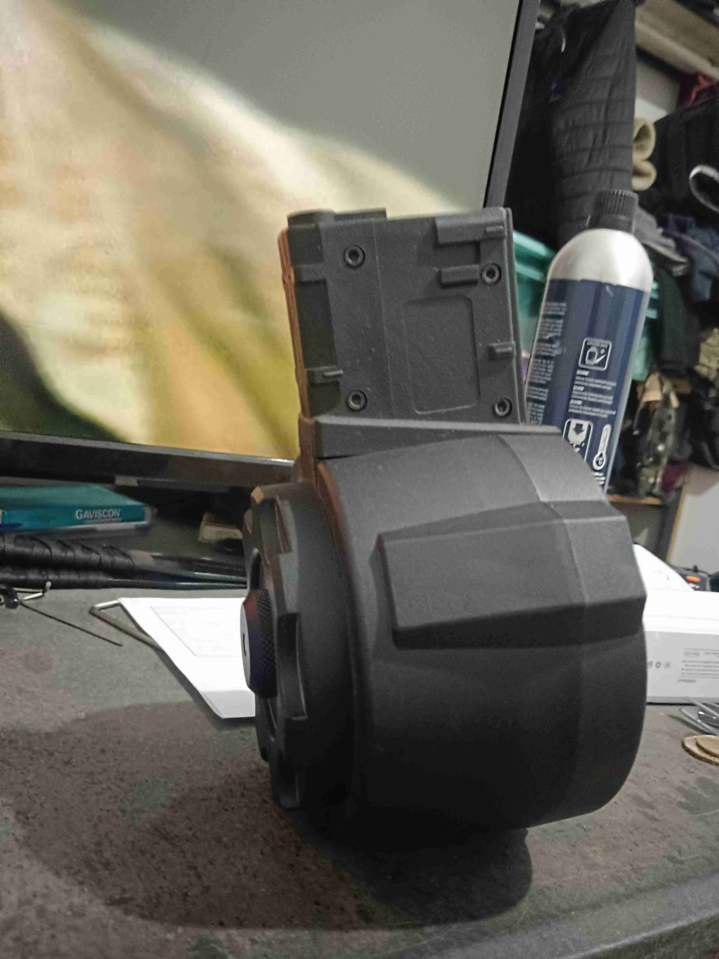 Cargador Drum para Réplica de rifle táctico - miniatura 4