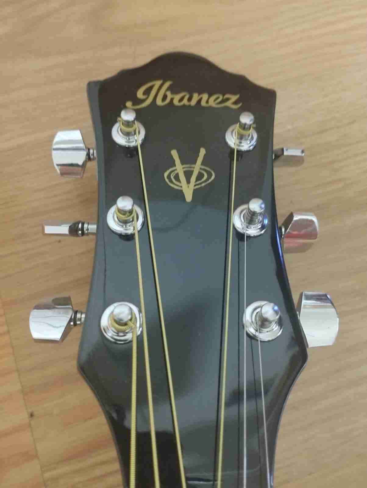 Guitarra acústica Ibanez sunburst - miniatura 3