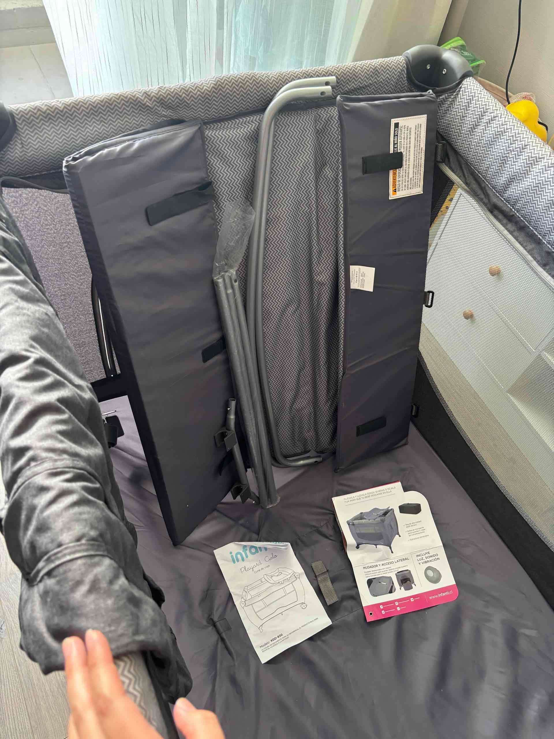 Cuna cielo gris infanti - miniatura 4