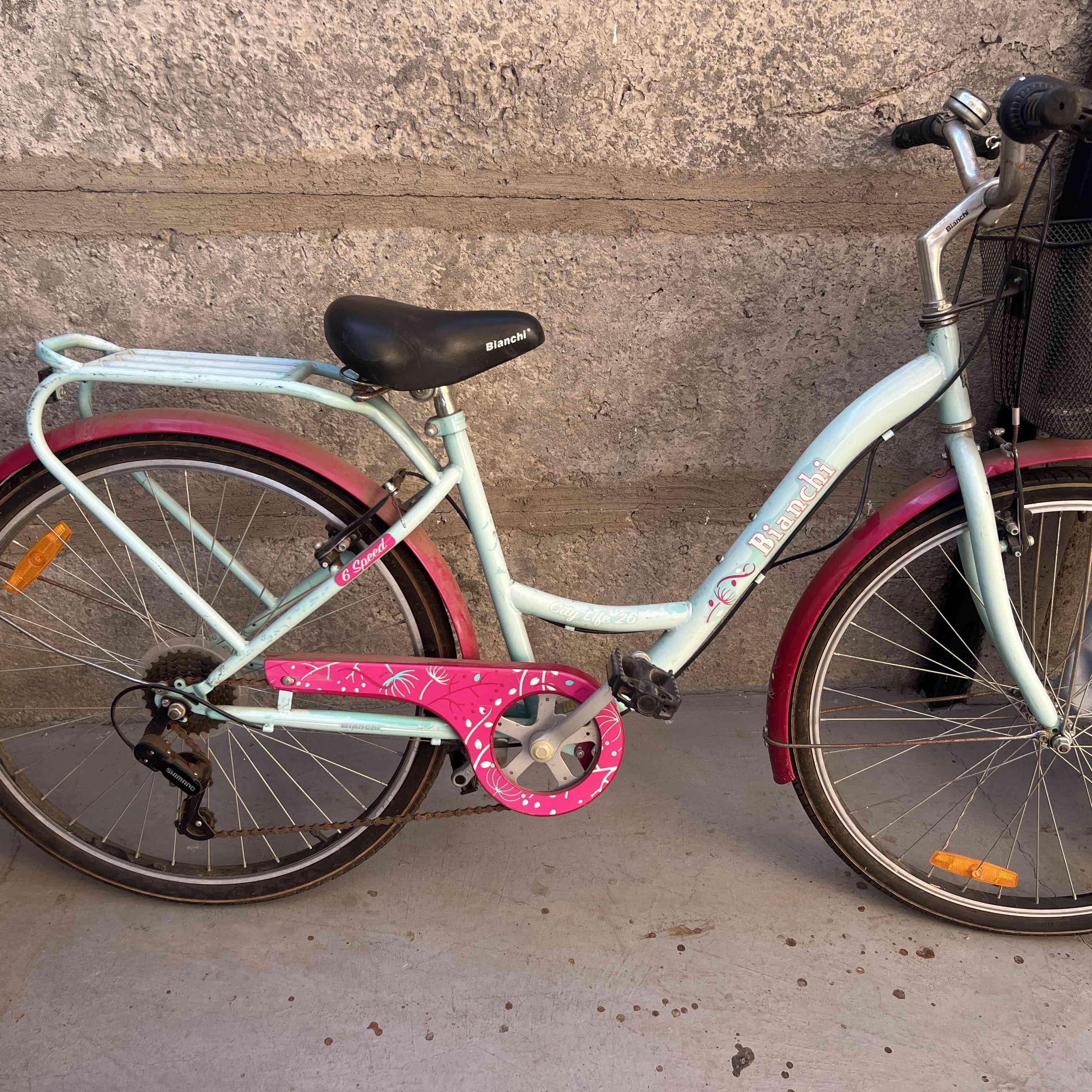 Bicicleta Bianchi azul