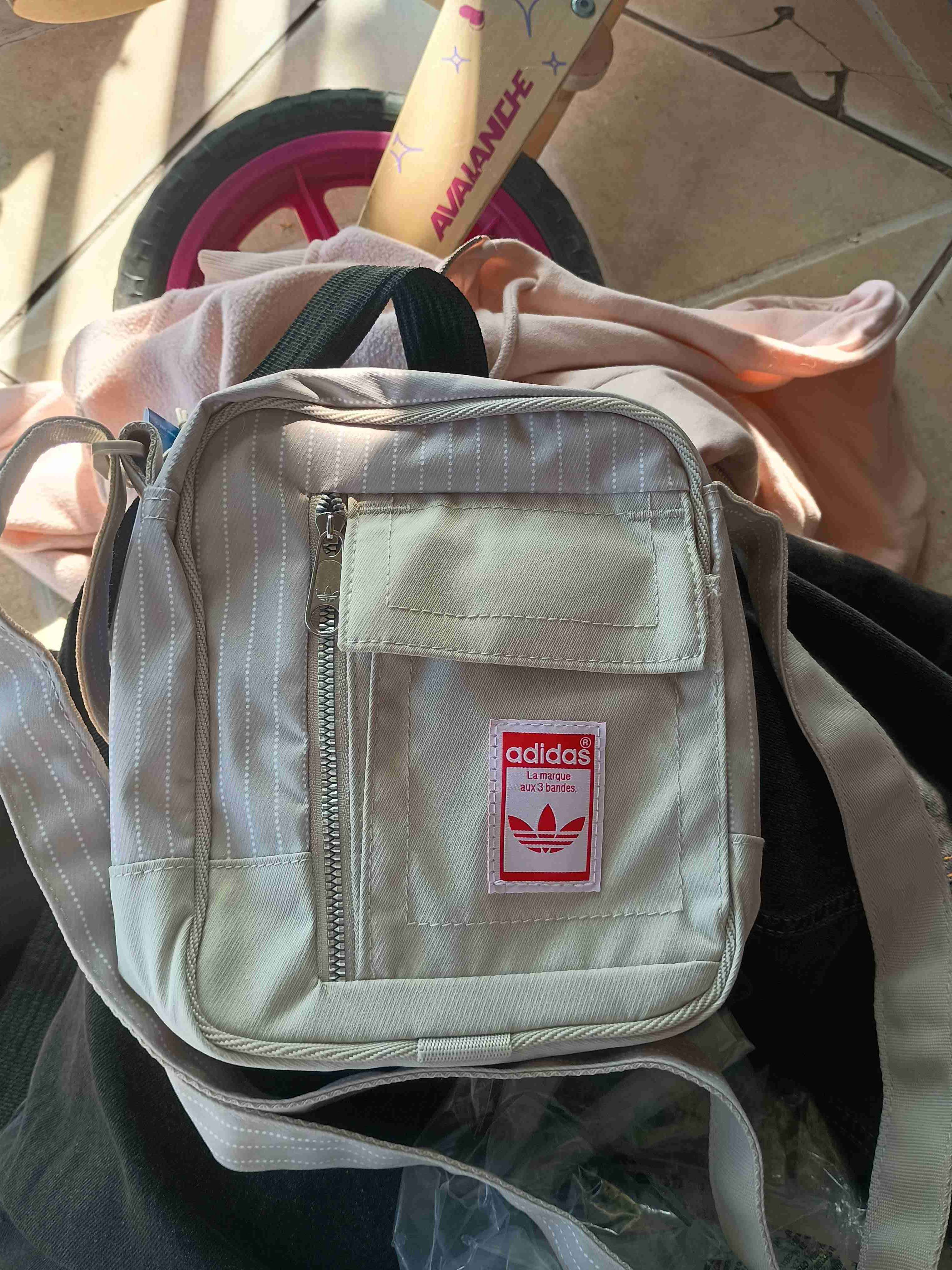 Bandolera adidas beige