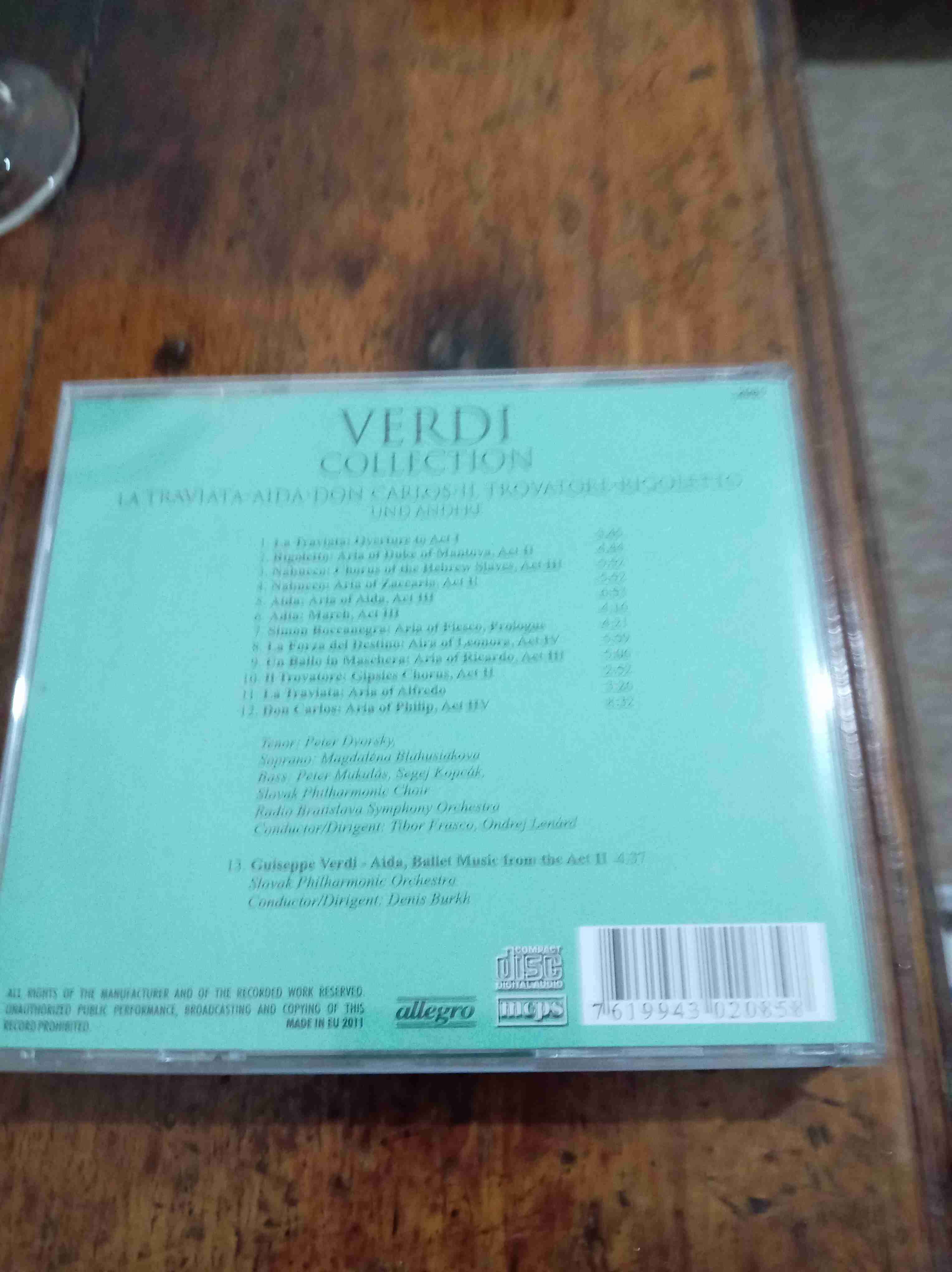 CD Verdi Collection clásico - miniatura 2