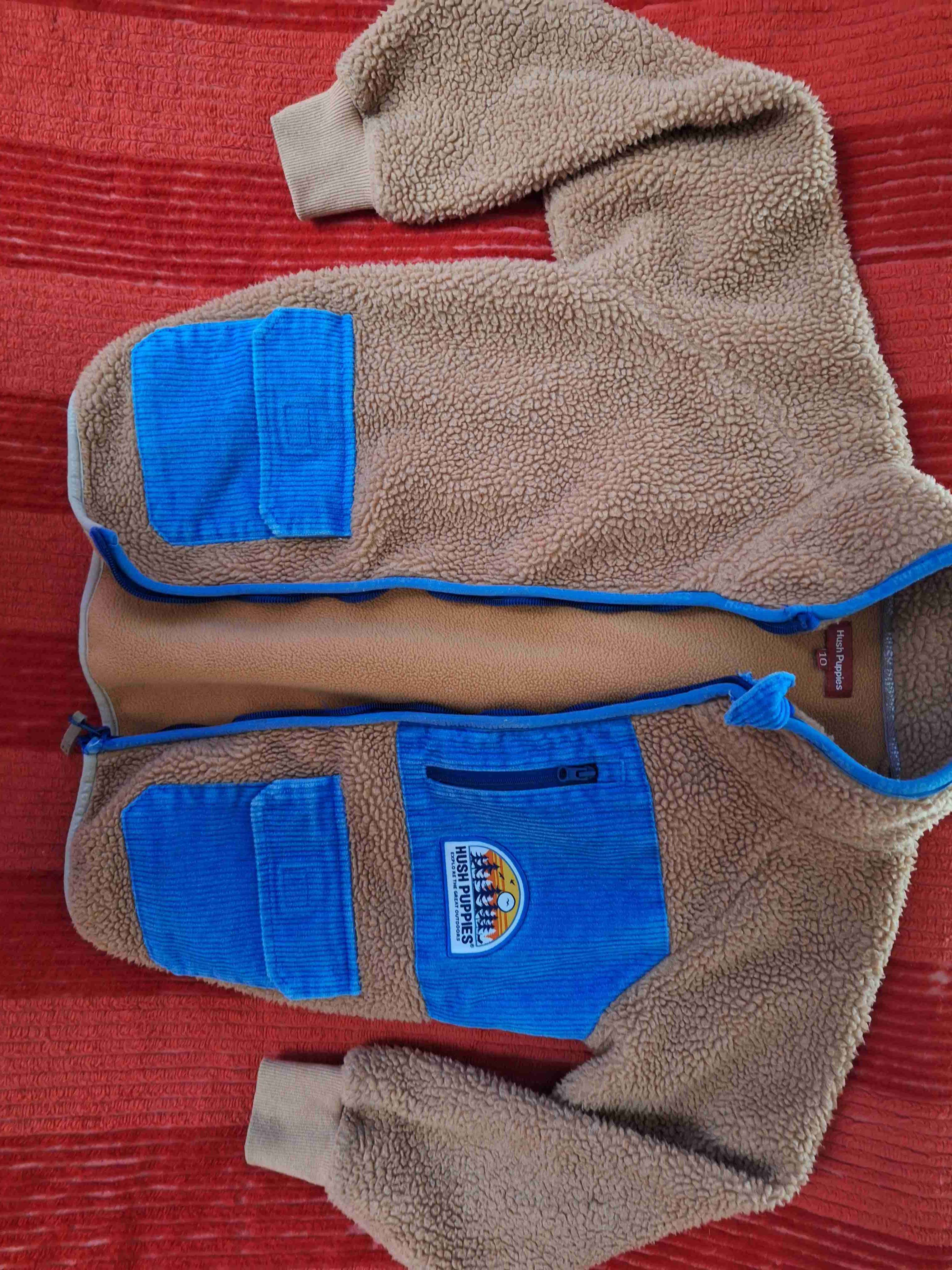 Chaleco polar Hush Puppies café - miniatura 2