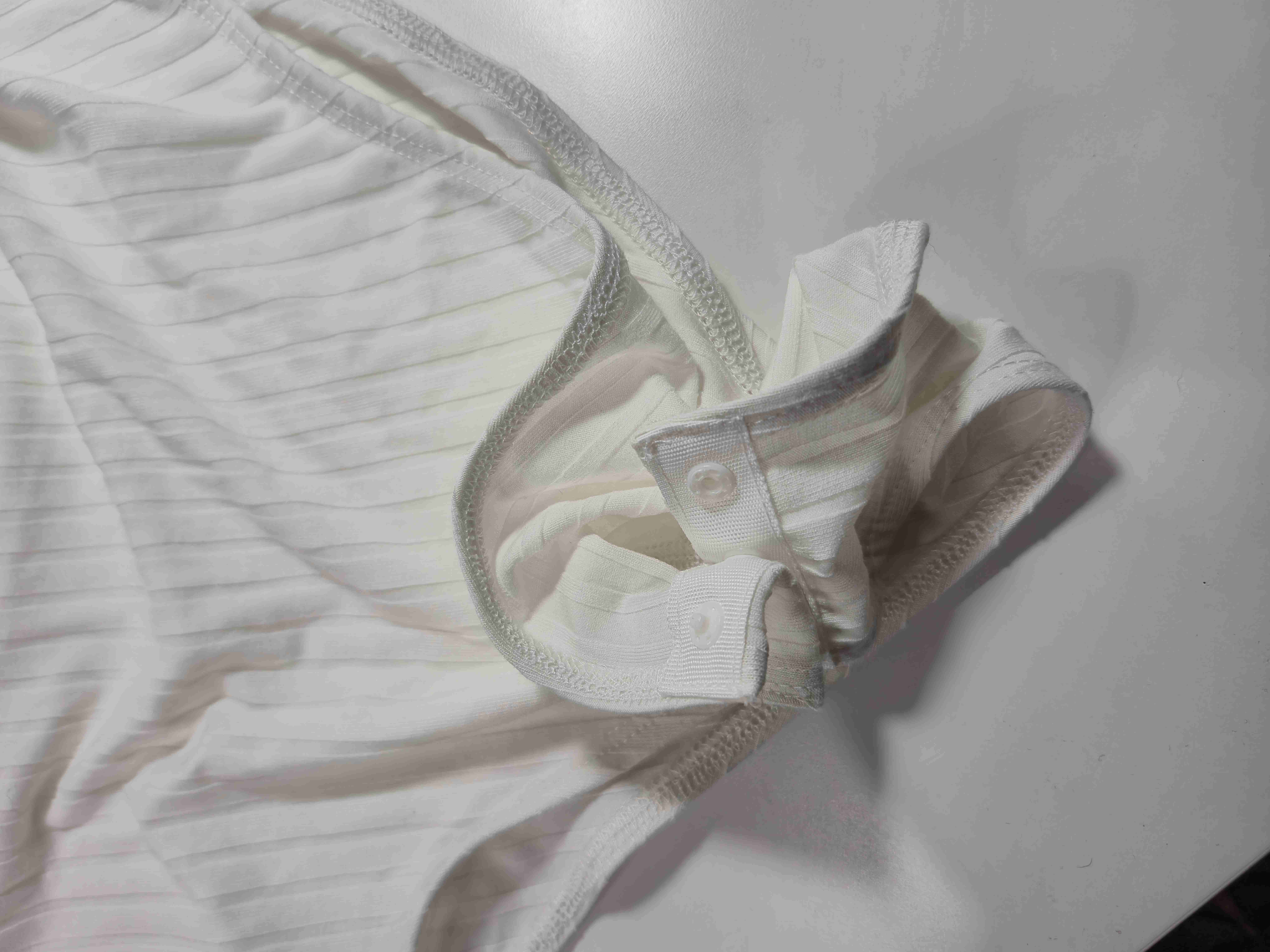 Body blanco cruzado elegante talla M - miniatura 5