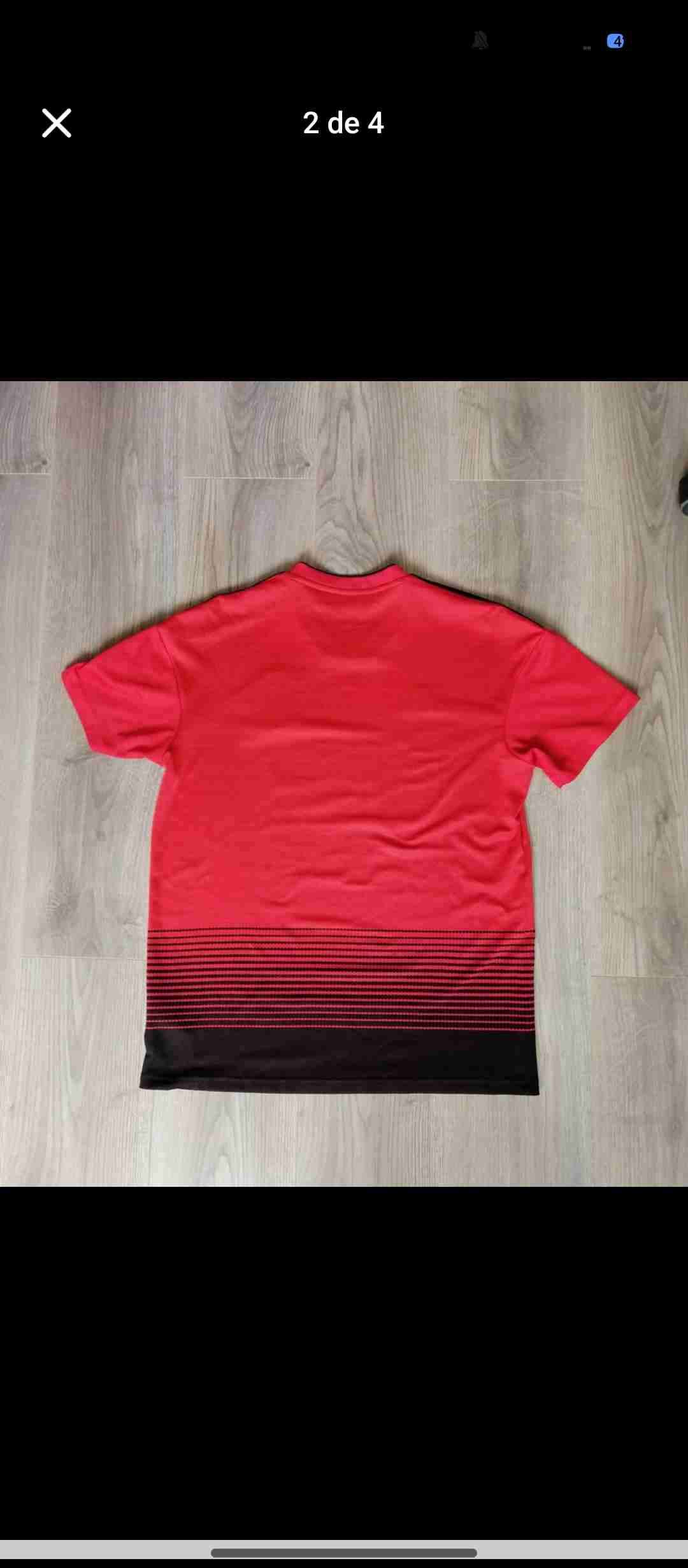 Camiseta roja Manchester United - miniatura 2