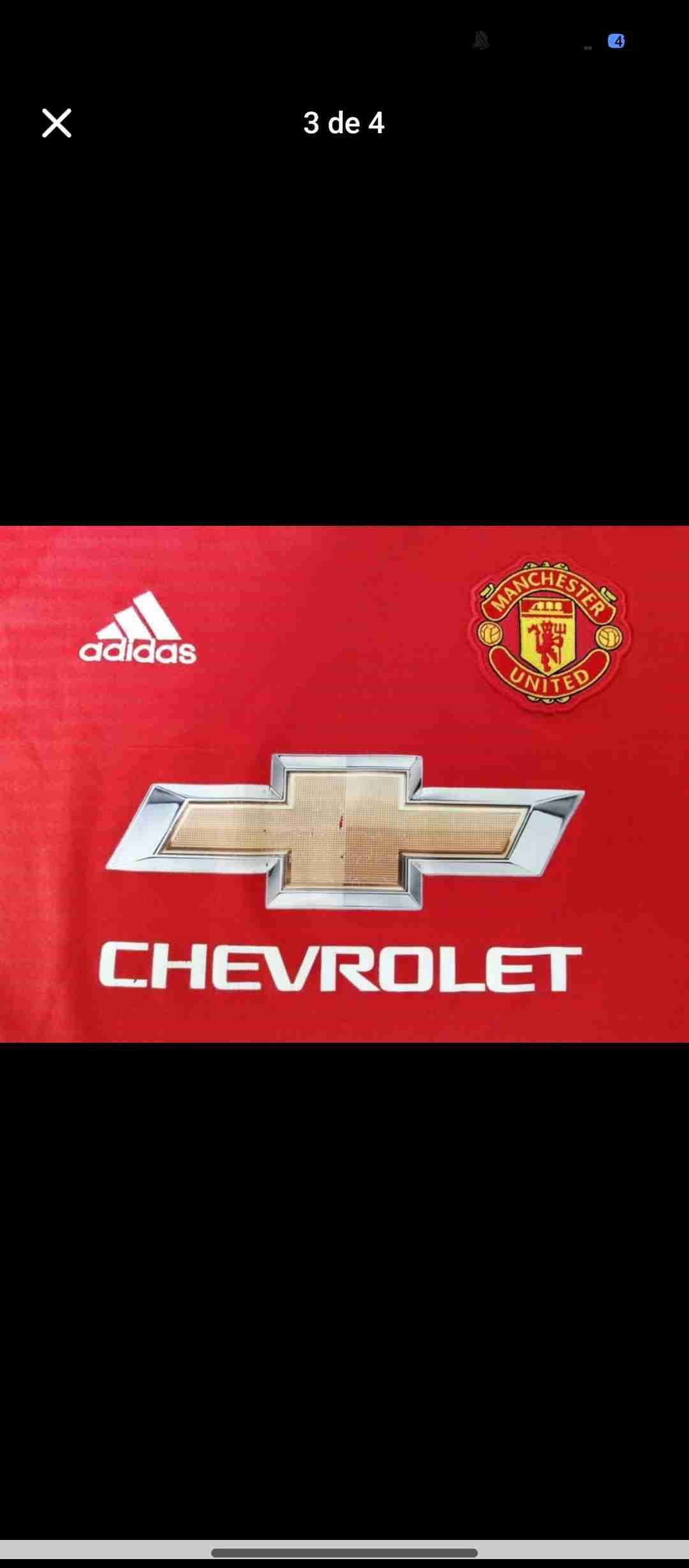 Camiseta roja Manchester United - miniatura 3