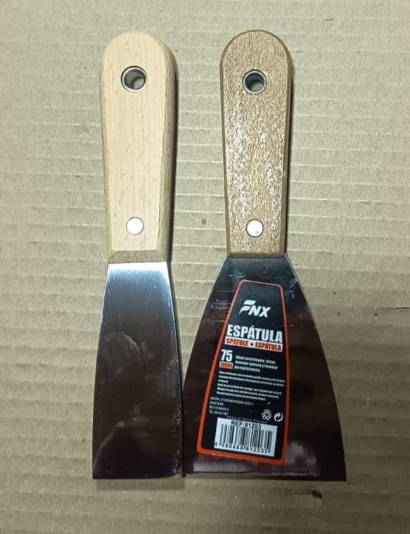 Pack Dúo Espátulas Metálicas (1 1/2" y 3")