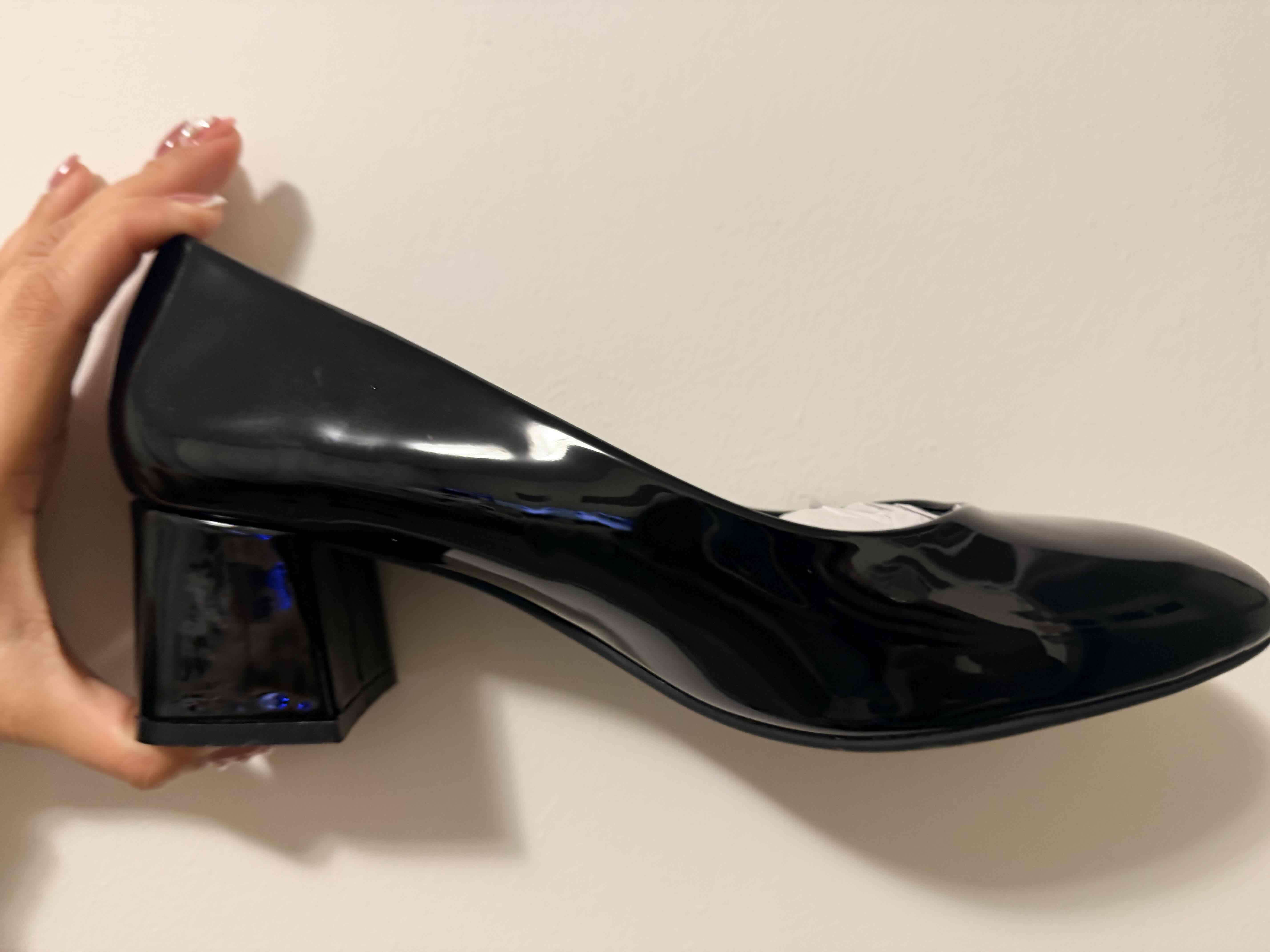 Zapato de charol negro Weide - miniatura 2