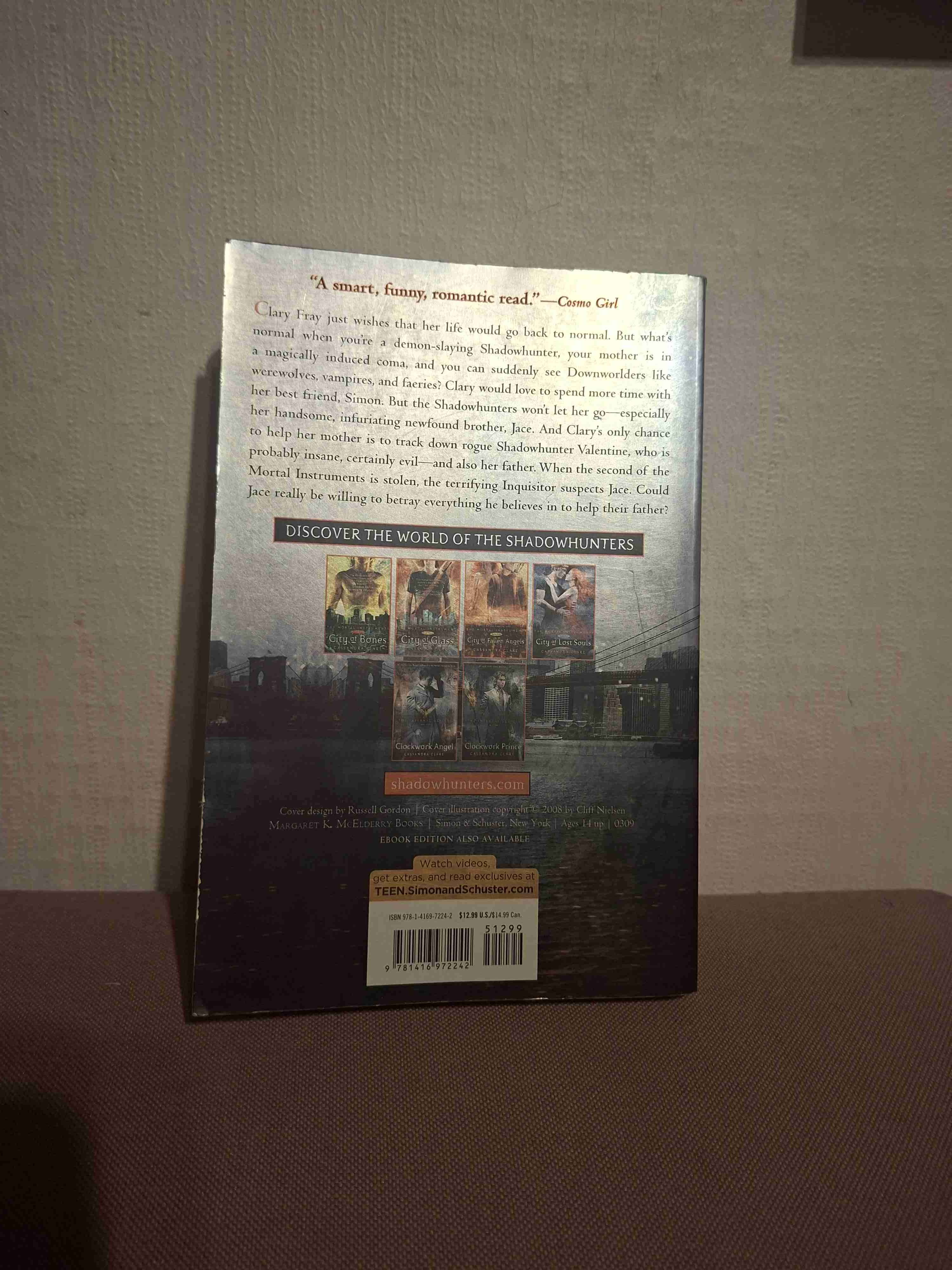 Libro City of Ashes - Cassandra Clare - miniatura 2