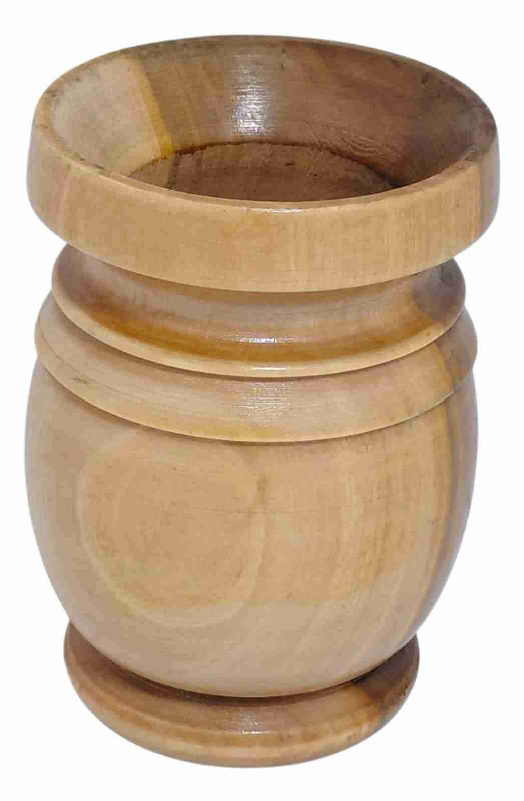 Mate de madera Palo Santo con bombilla - miniatura 4
