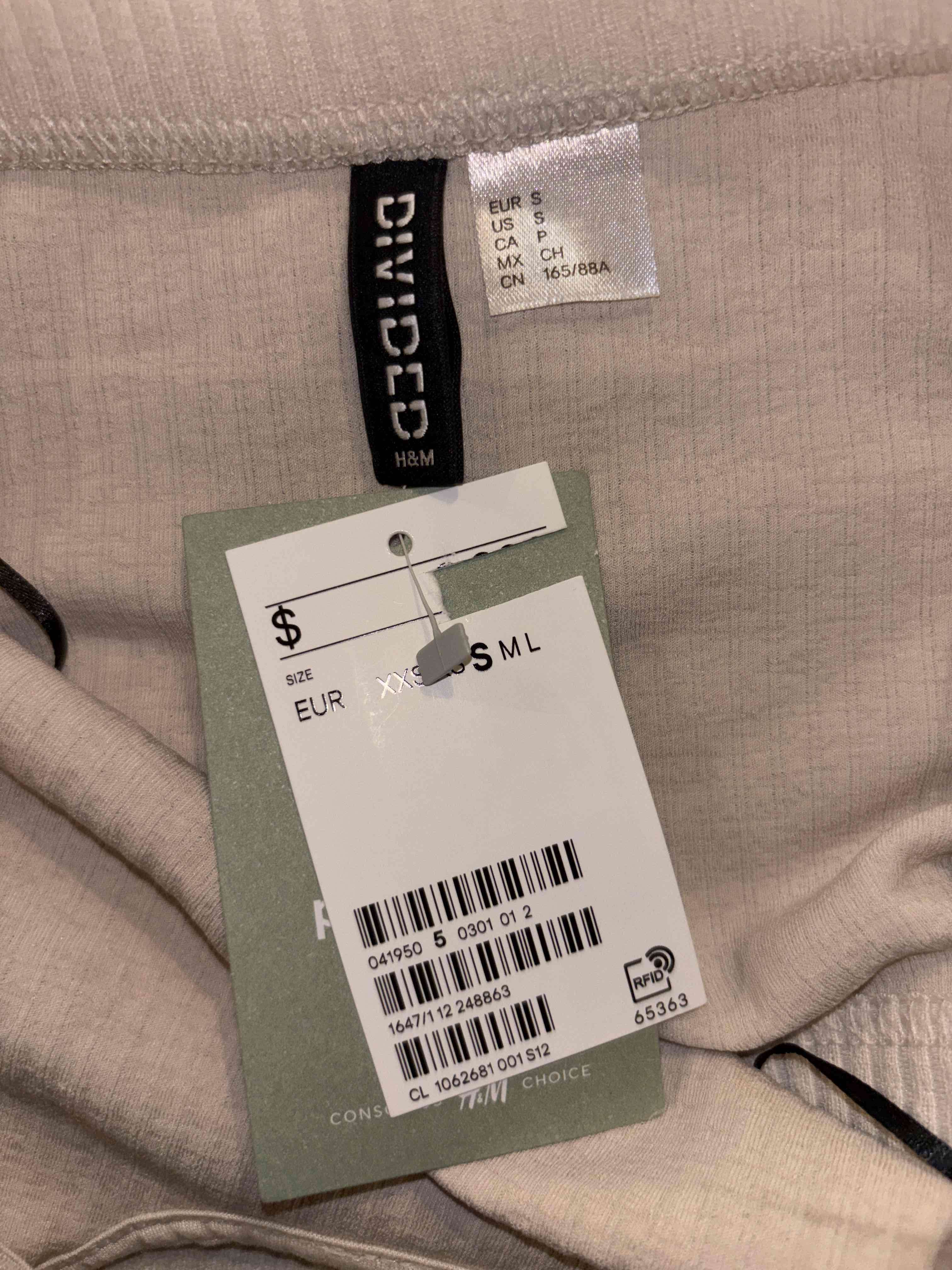 Top beige de algodón sin mangas - miniatura 3