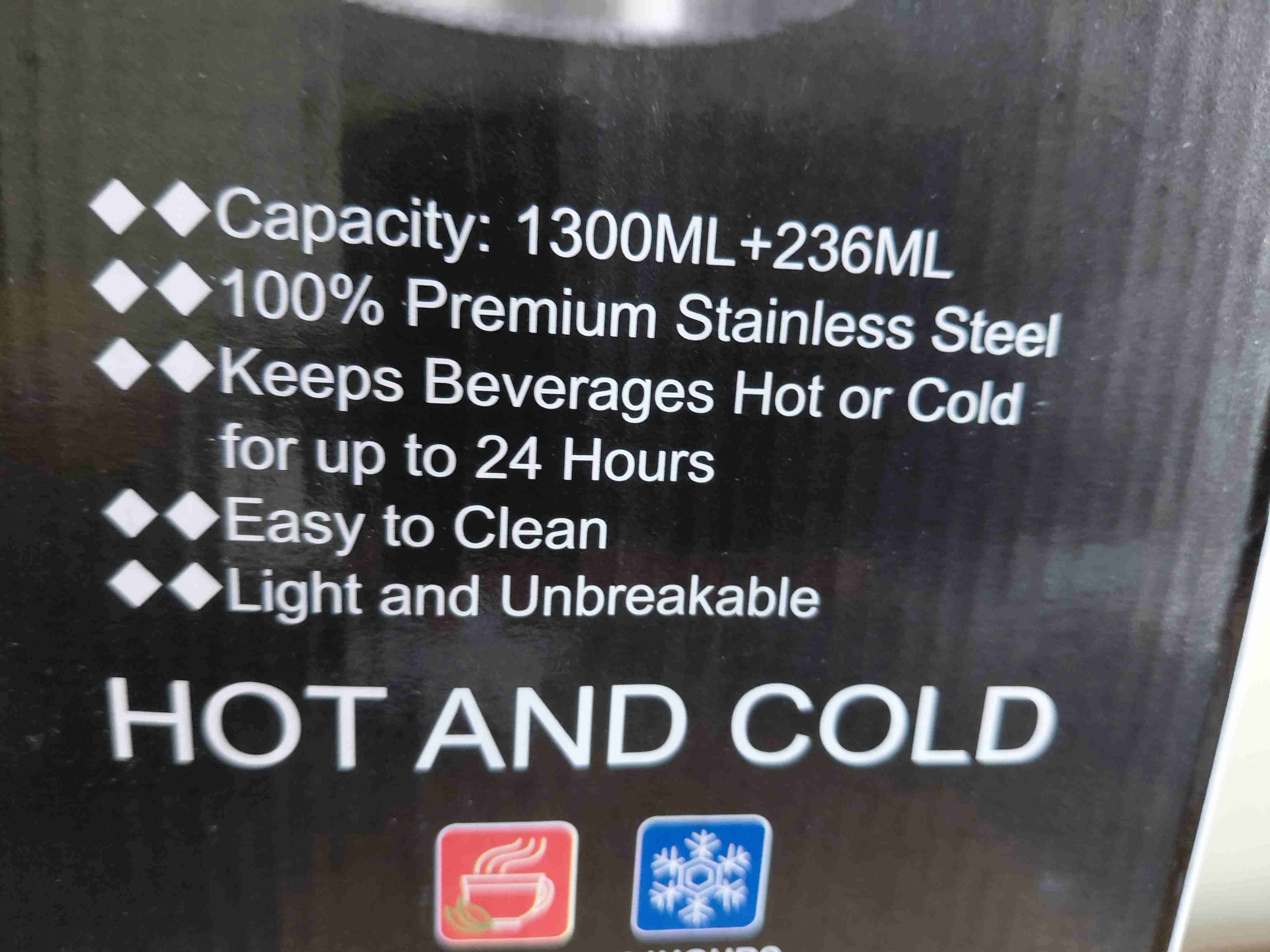 Termo acero inoxidable 1300ml - miniatura 2