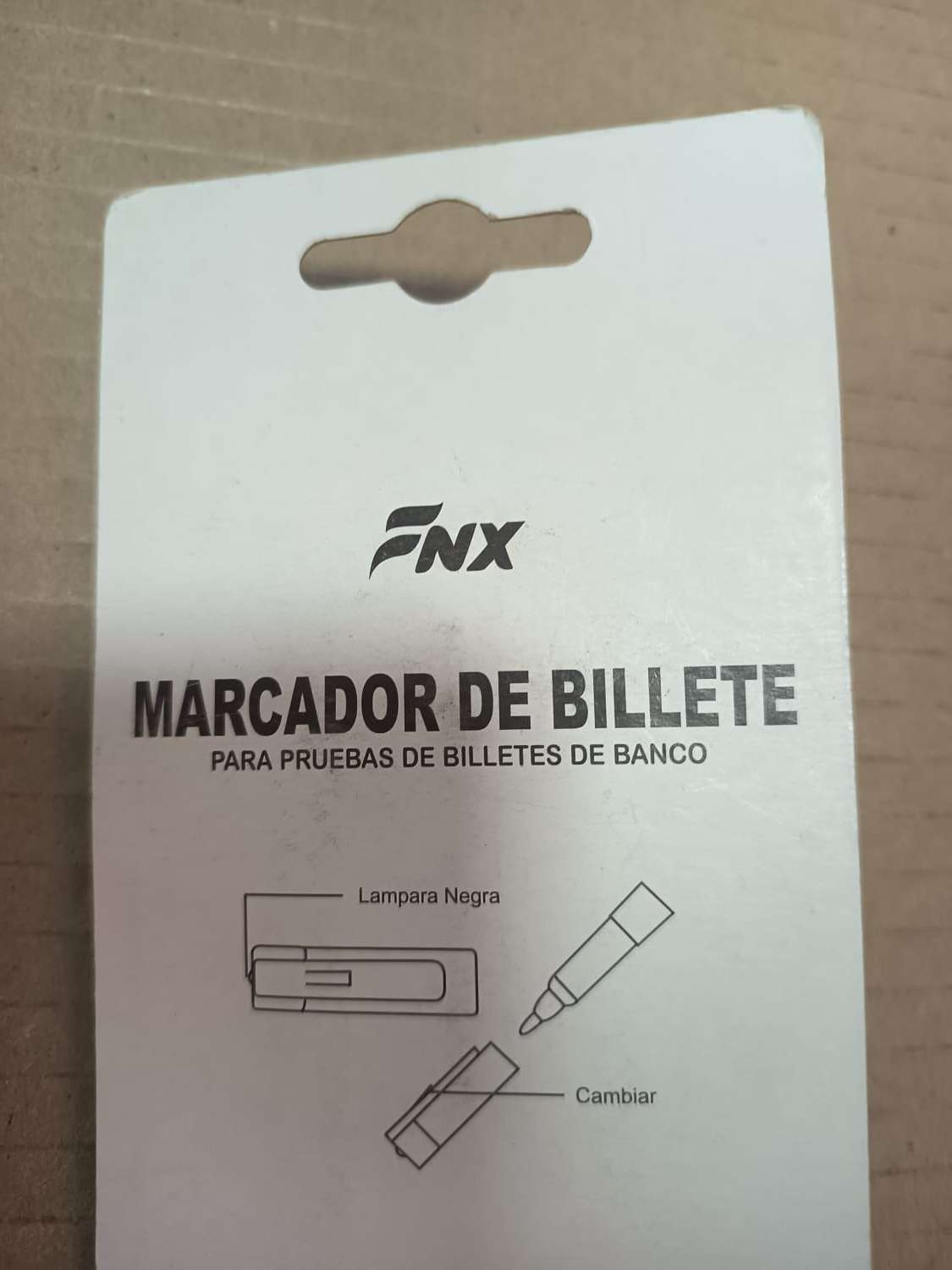 Lápiz Detector de Billetes Falsos con Linterna UV - miniatura 3