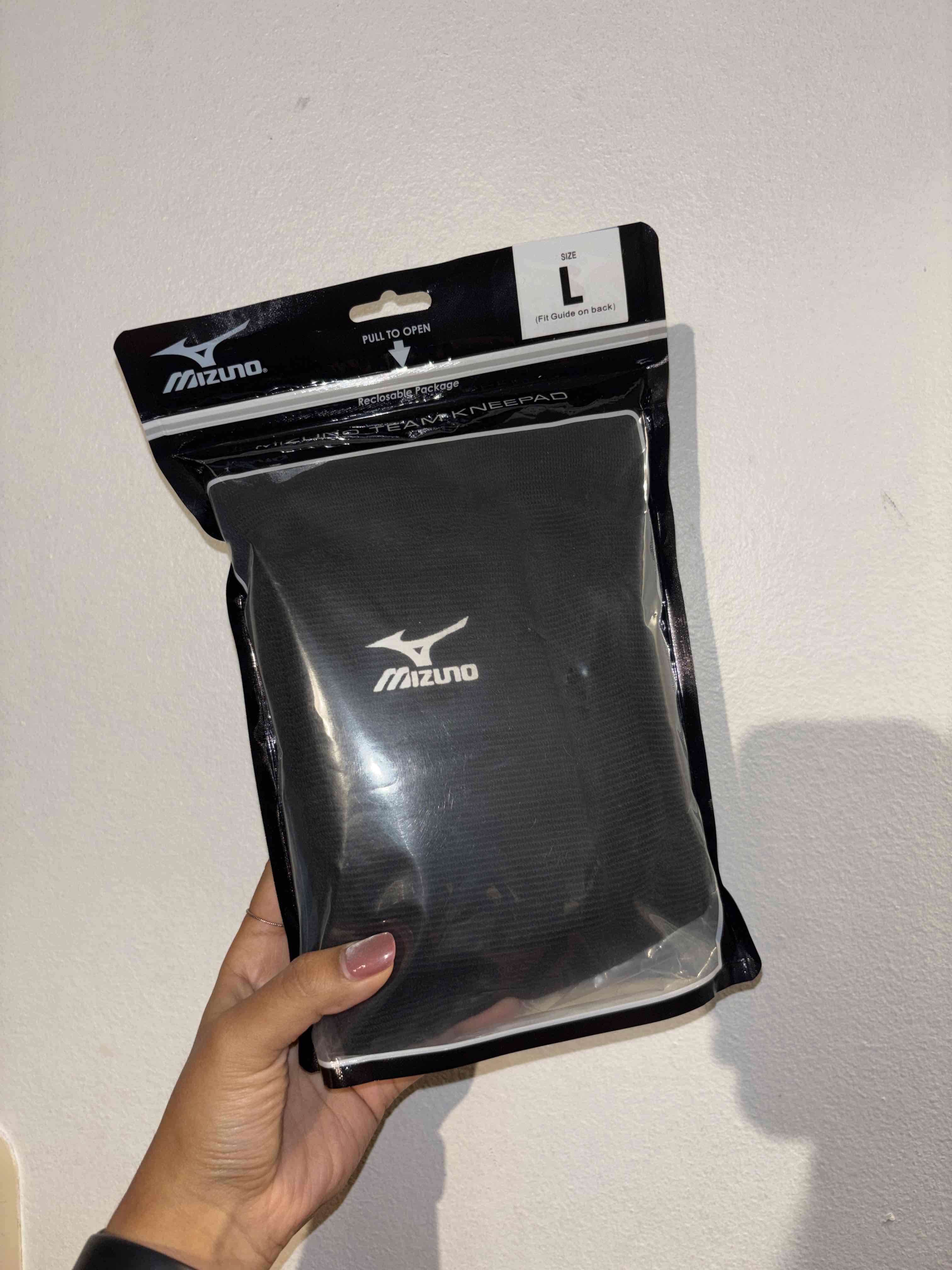 Rodillera Mizuno Negra Talla L - miniatura 1