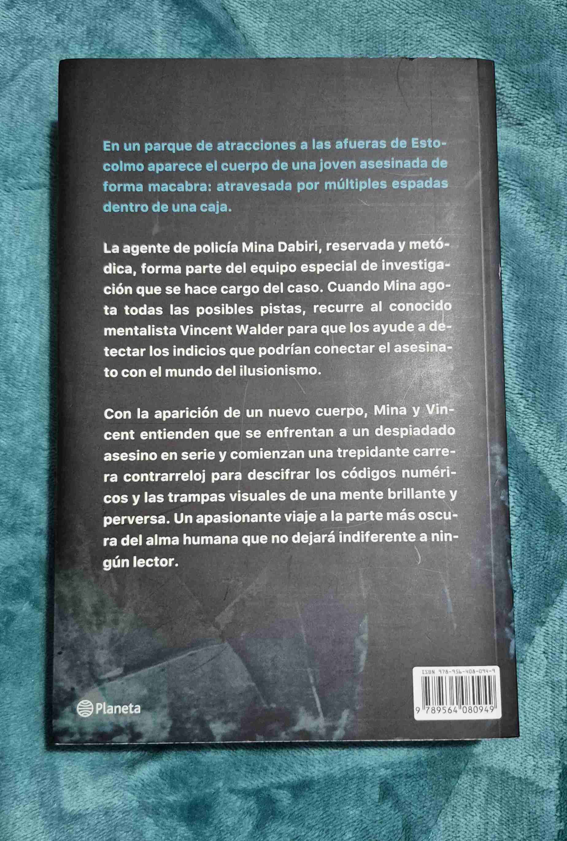 Libro El Mentalista - Läckberg y Fexeus - miniatura 2