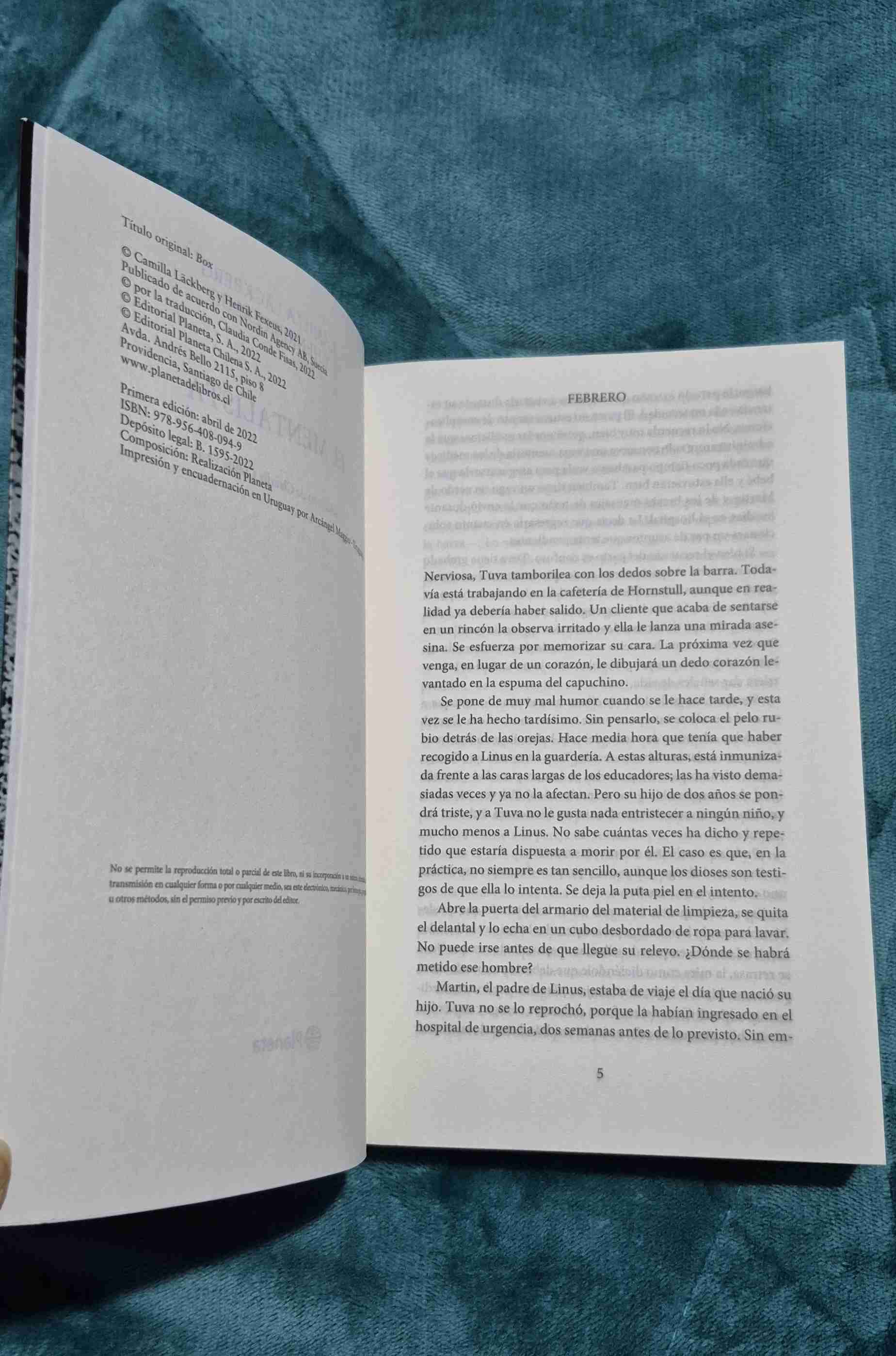 Libro El Mentalista - Läckberg y Fexeus - miniatura 4