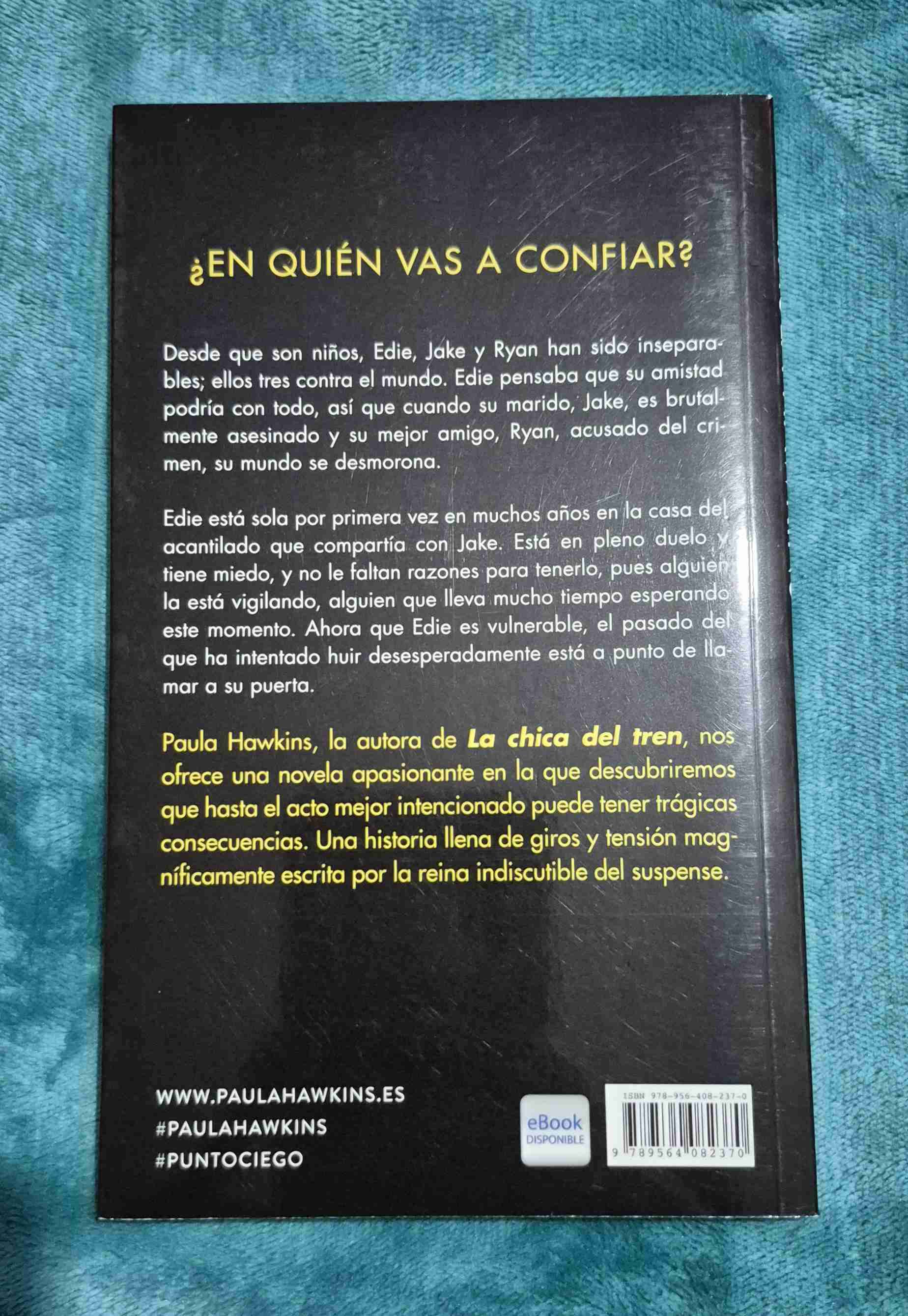 Libro Punto Ciego Paula Hawkins - miniatura 2