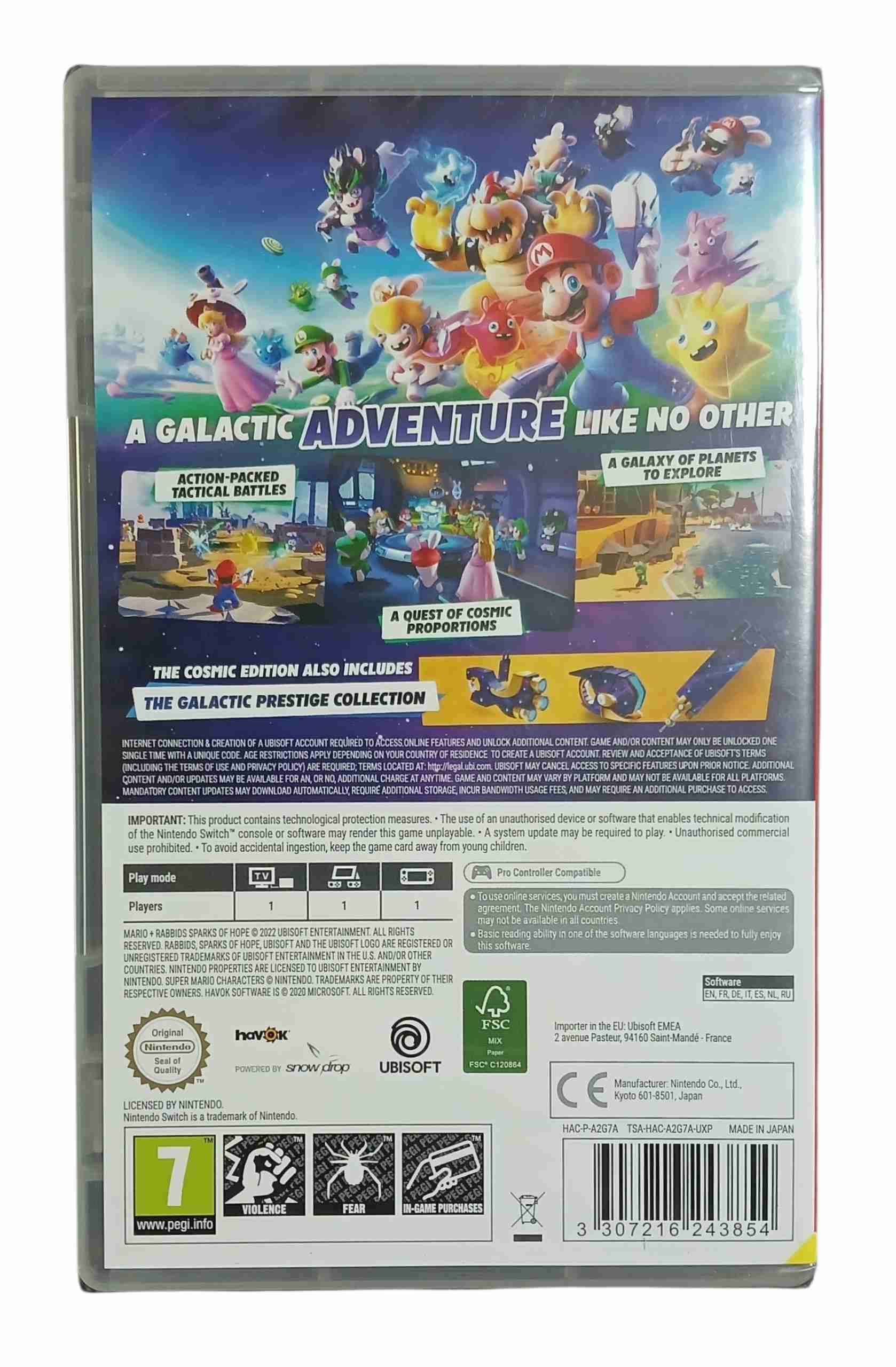 Juego Mario Rabbids Cosmic Edition - miniatura 2