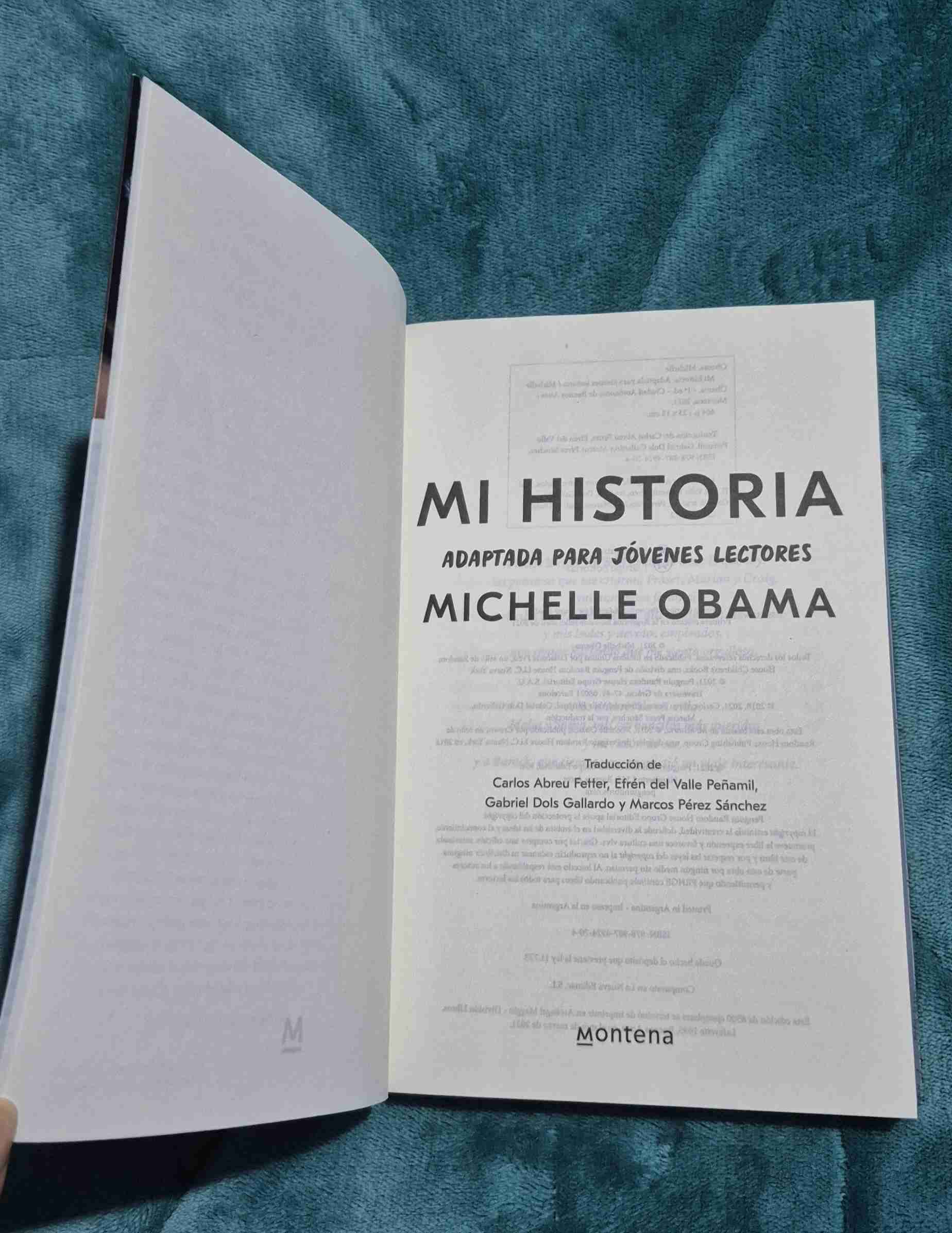 Libro Mi Historia - Michelle Obama - miniatura 3