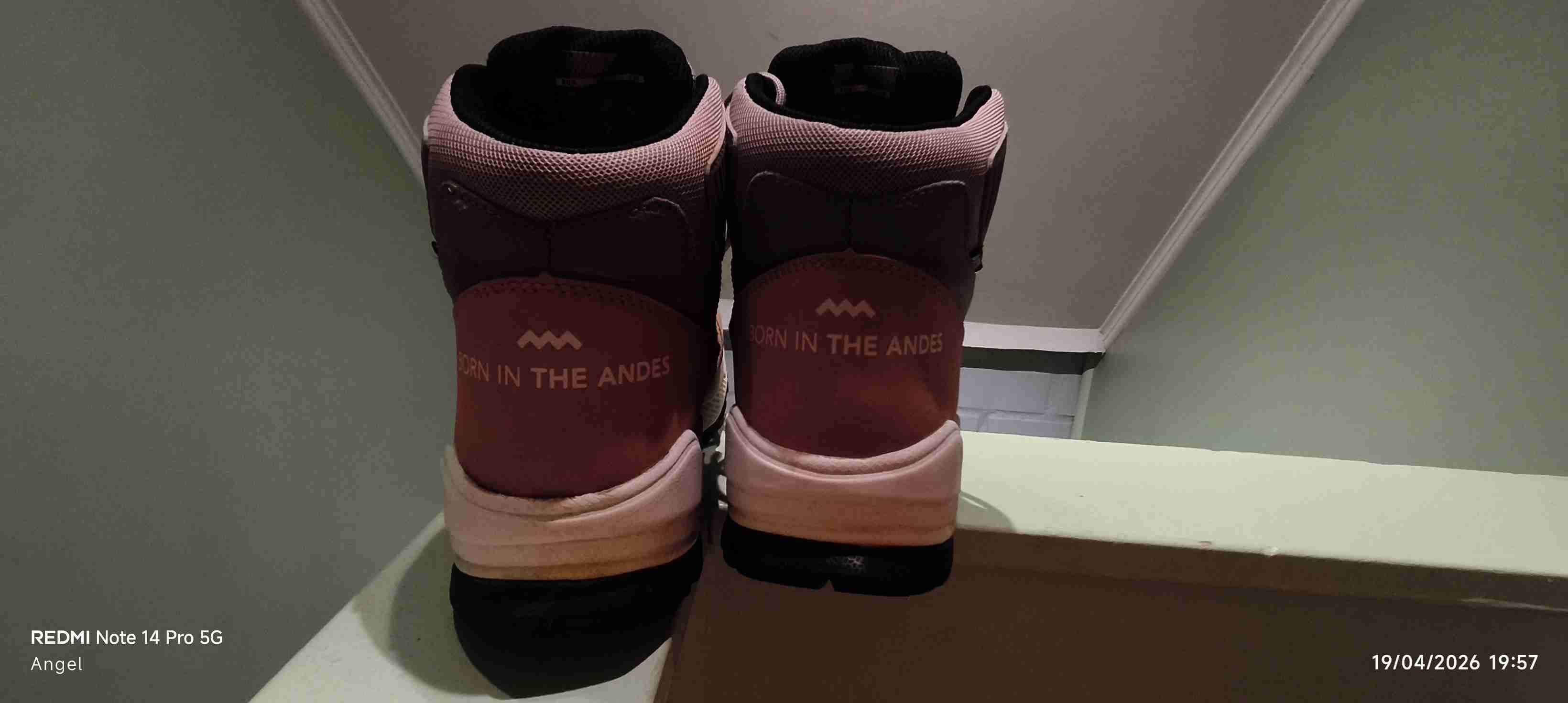 Botas de trekking Upp! Rosadas - miniatura 4