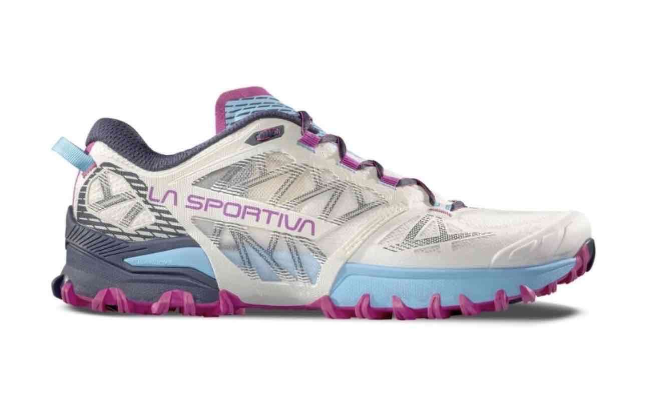 Zapatillas La Sportiva blancas y rosadas - miniatura 5