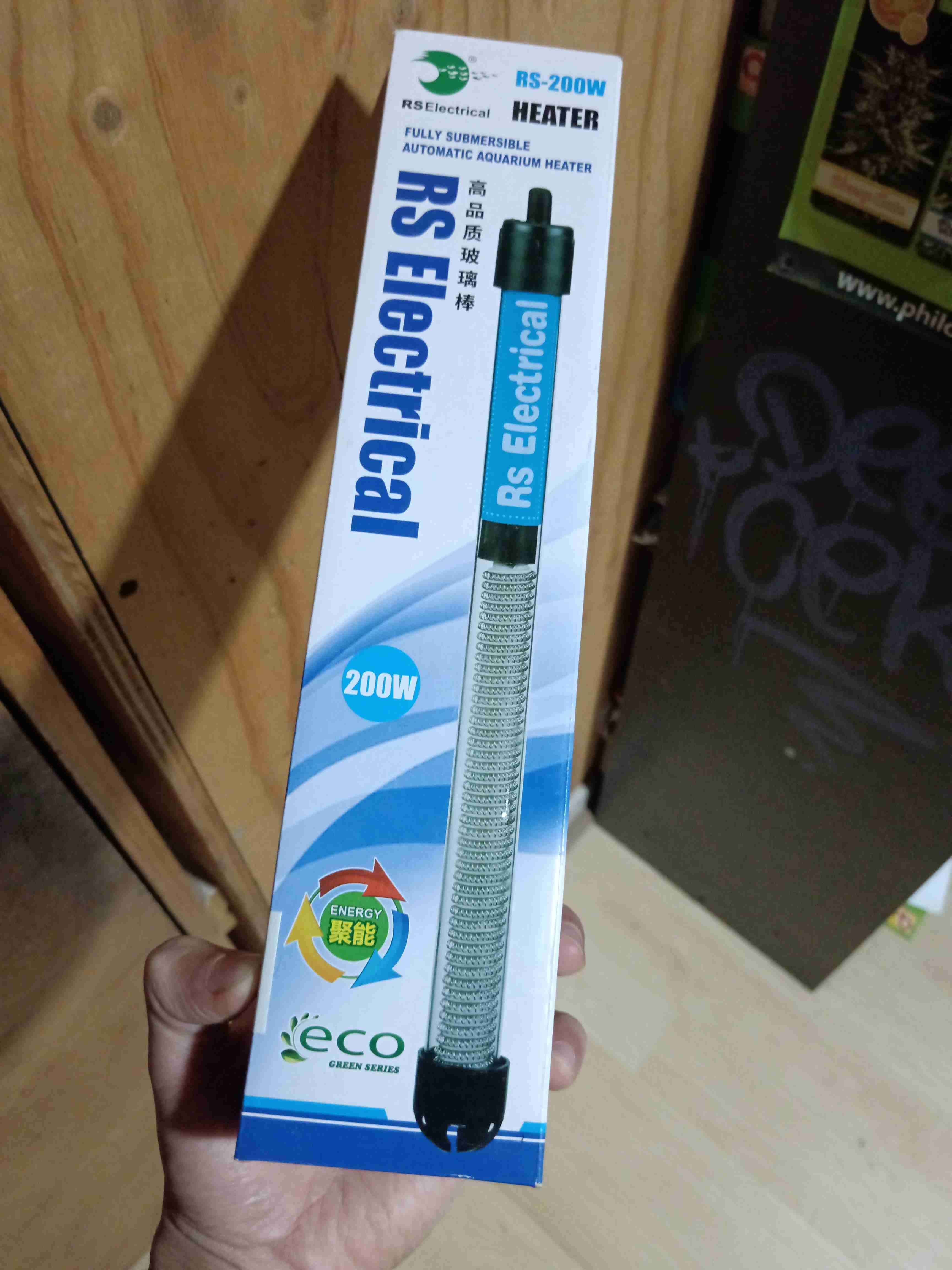 Calefactor acuático RS Electrical 200W