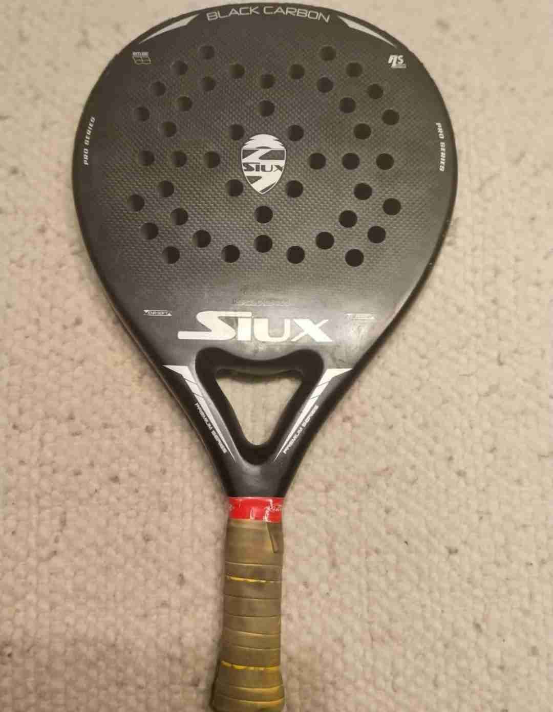 Pala de pádel Siux Black Carbon - miniatura 1