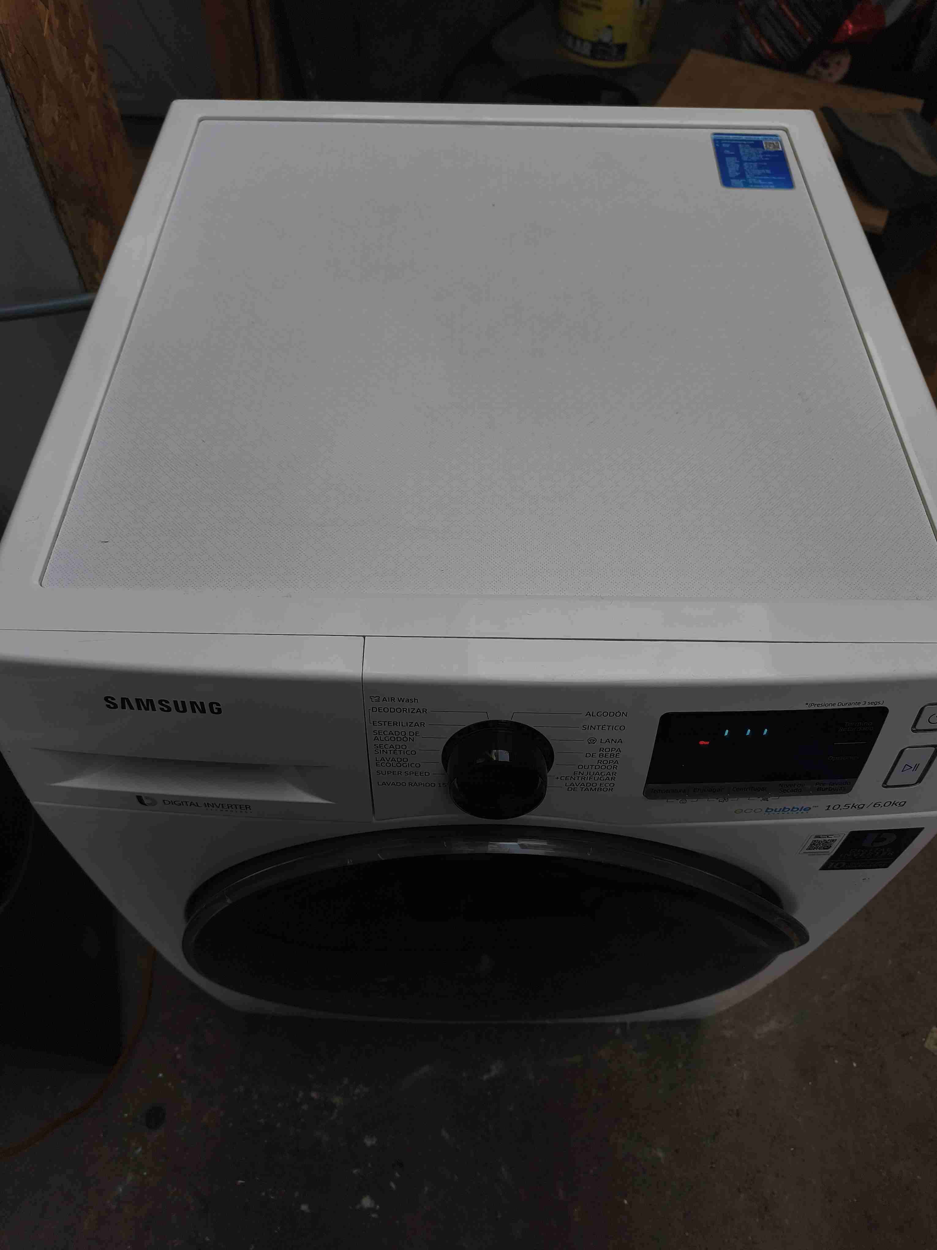 Lavadora Samsung Digital Inverter - miniatura 2