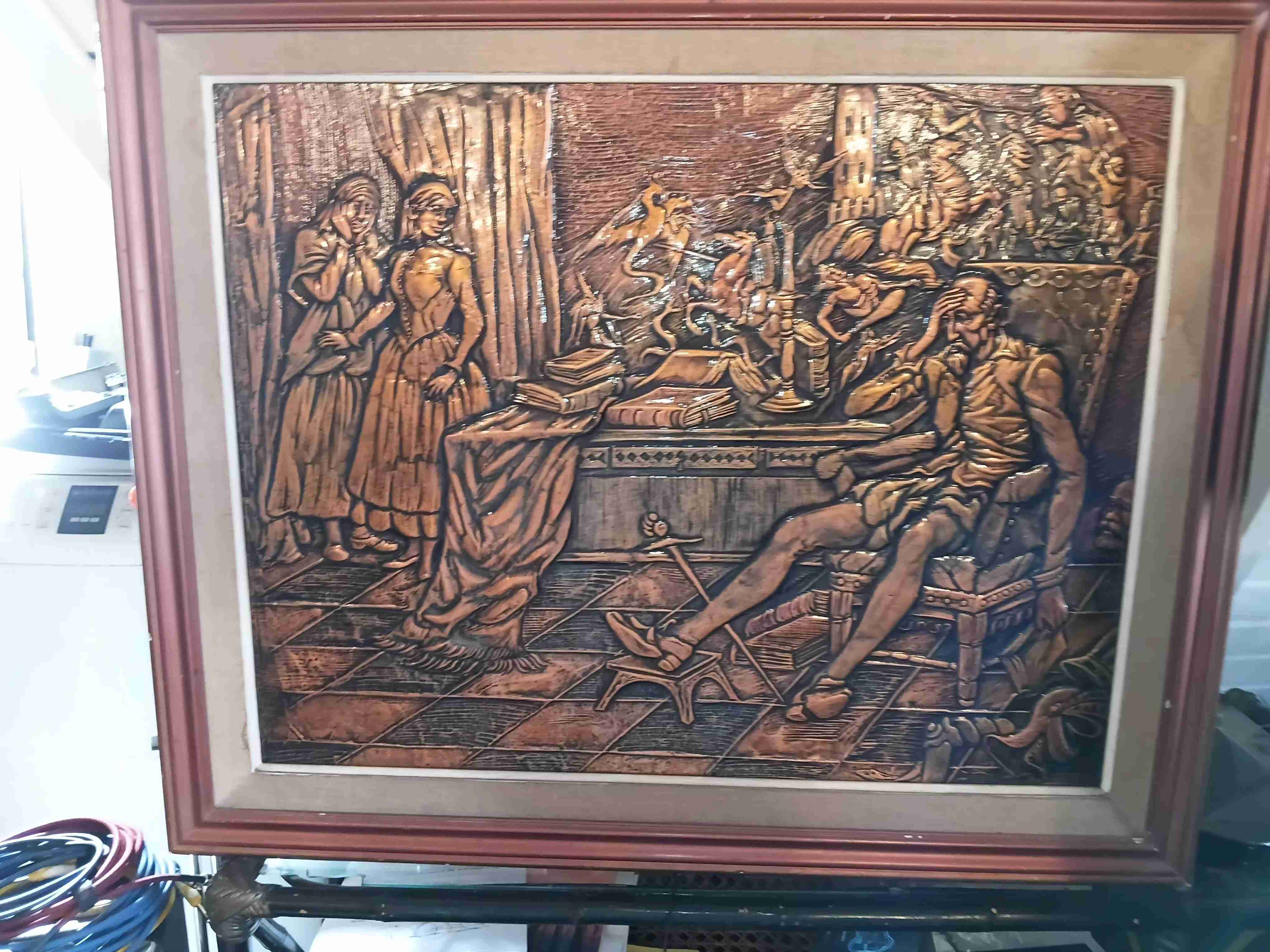 Cuadro relieve estilo clásico - miniatura 4