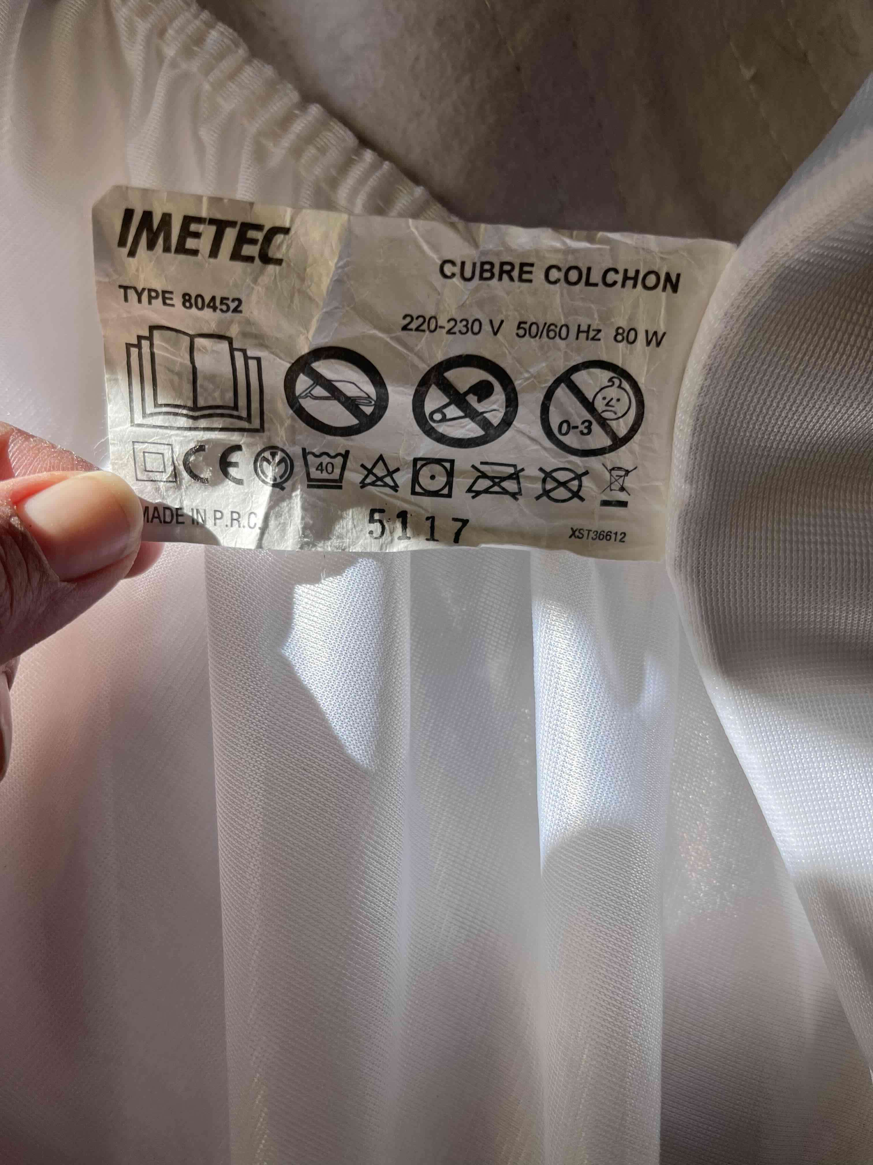 Cubre colchón térmico Imetec - miniatura 1