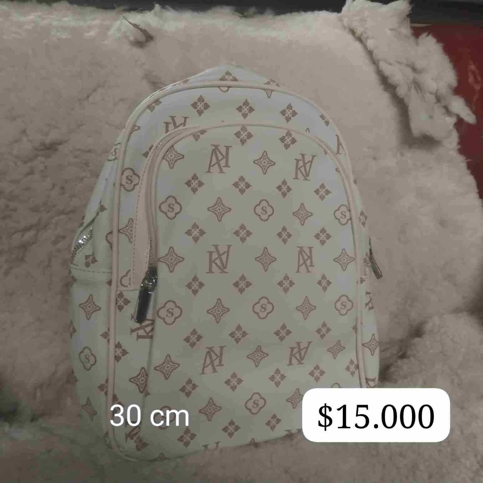 Mochila beige JADK con diseño - miniatura 5