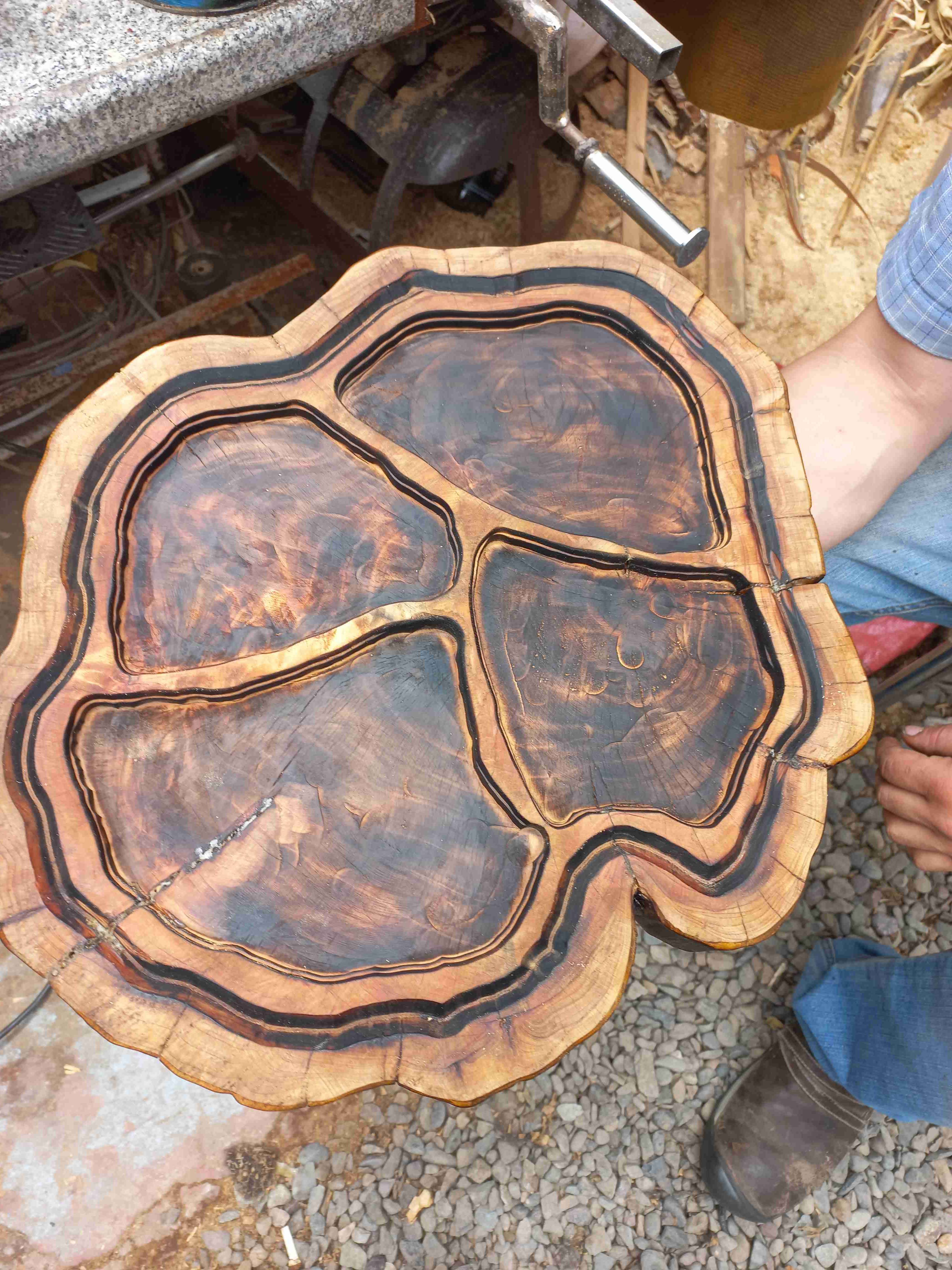 Tablas de picar y picoteo en madera cipre nativo - miniatura 3