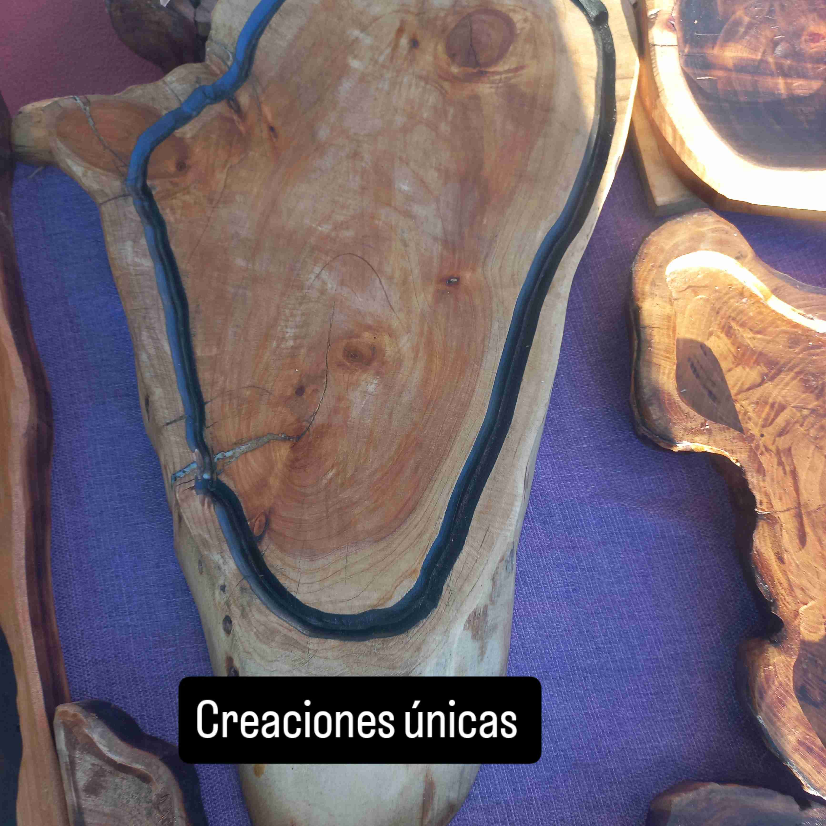 Tablas de picar y picoteo en madera cipre nativo - miniatura 4