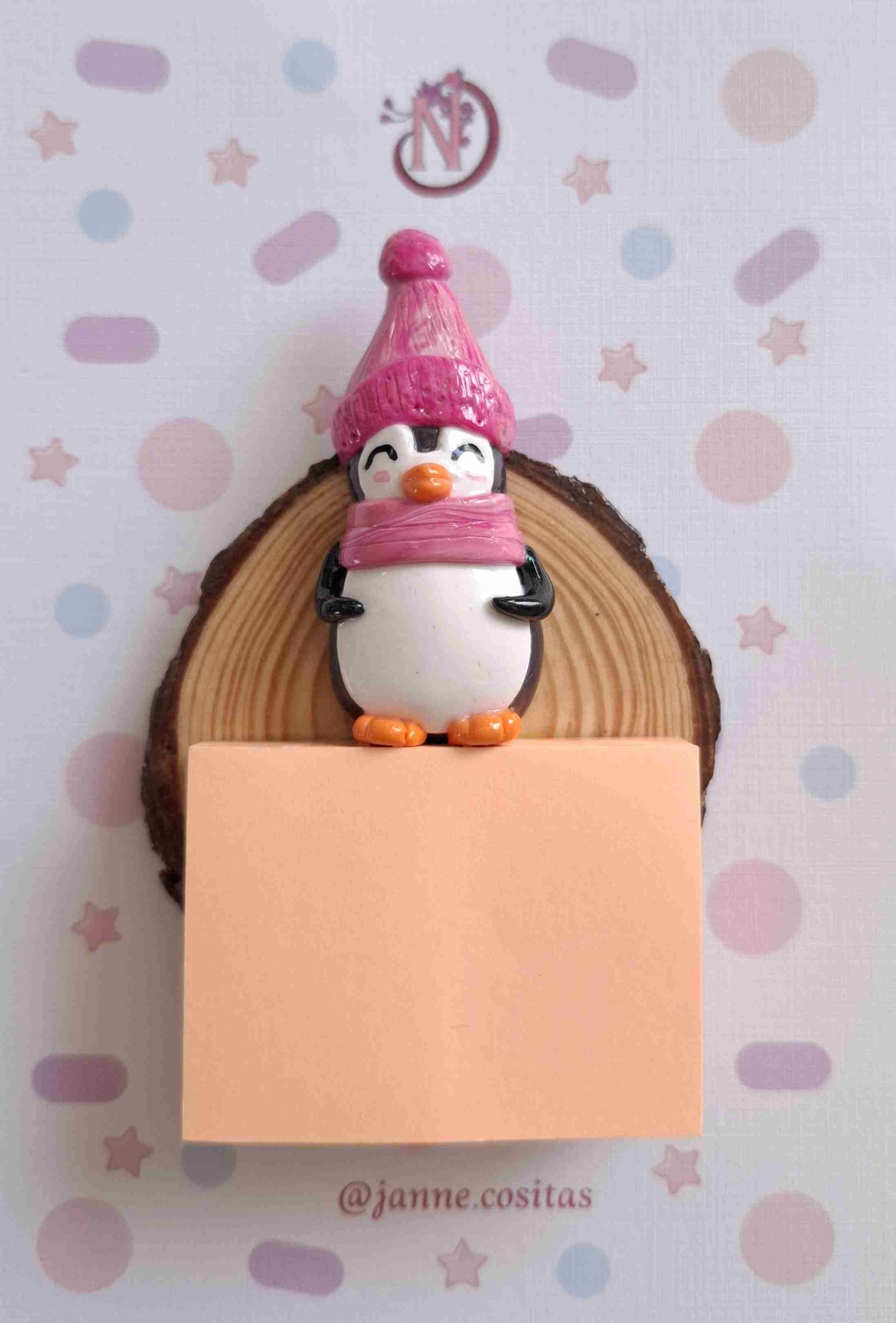 Imán pingüino decorativo - miniatura 3