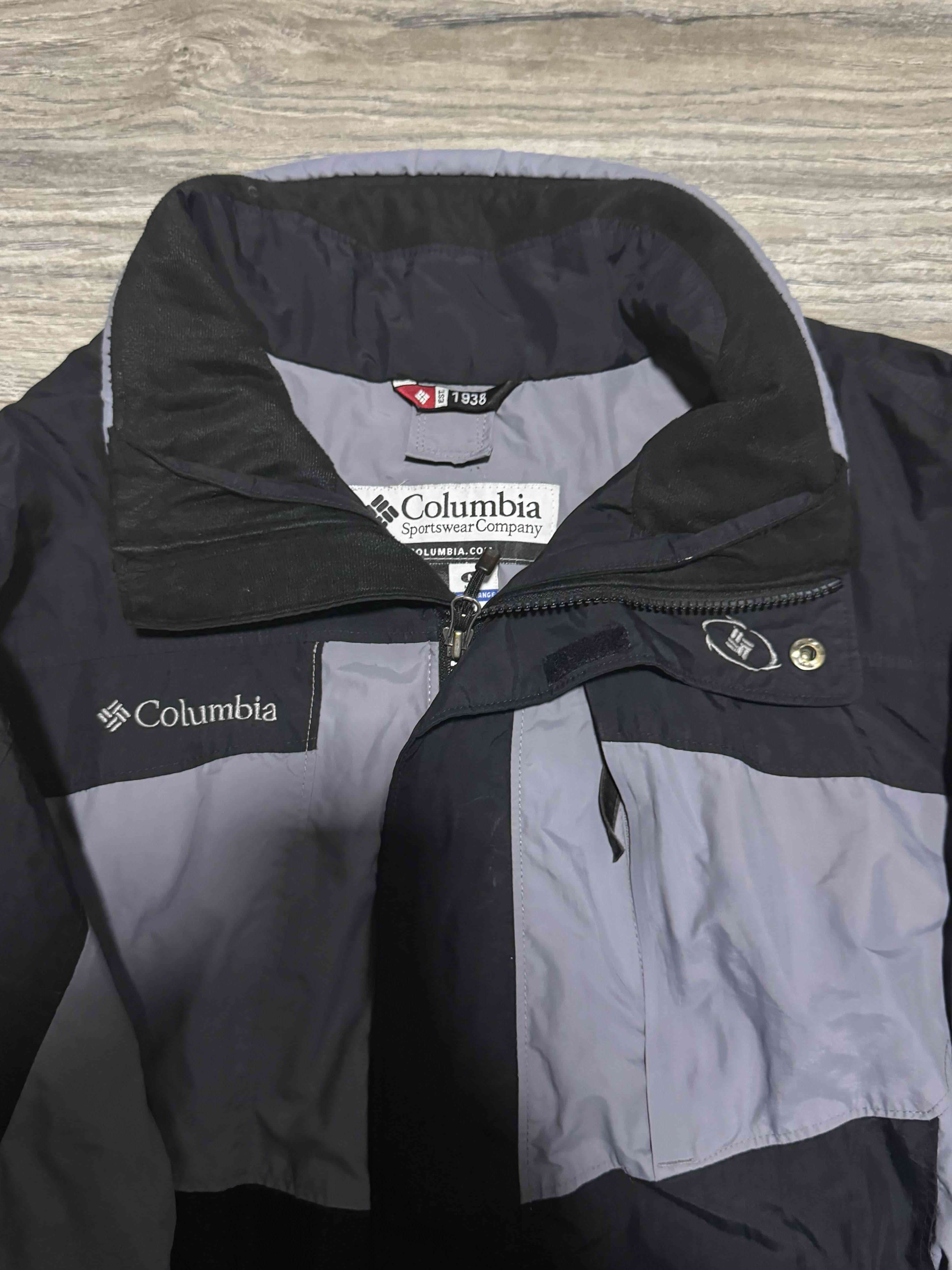 Chaqueta impermeable Columbia negra talla L - miniatura 2