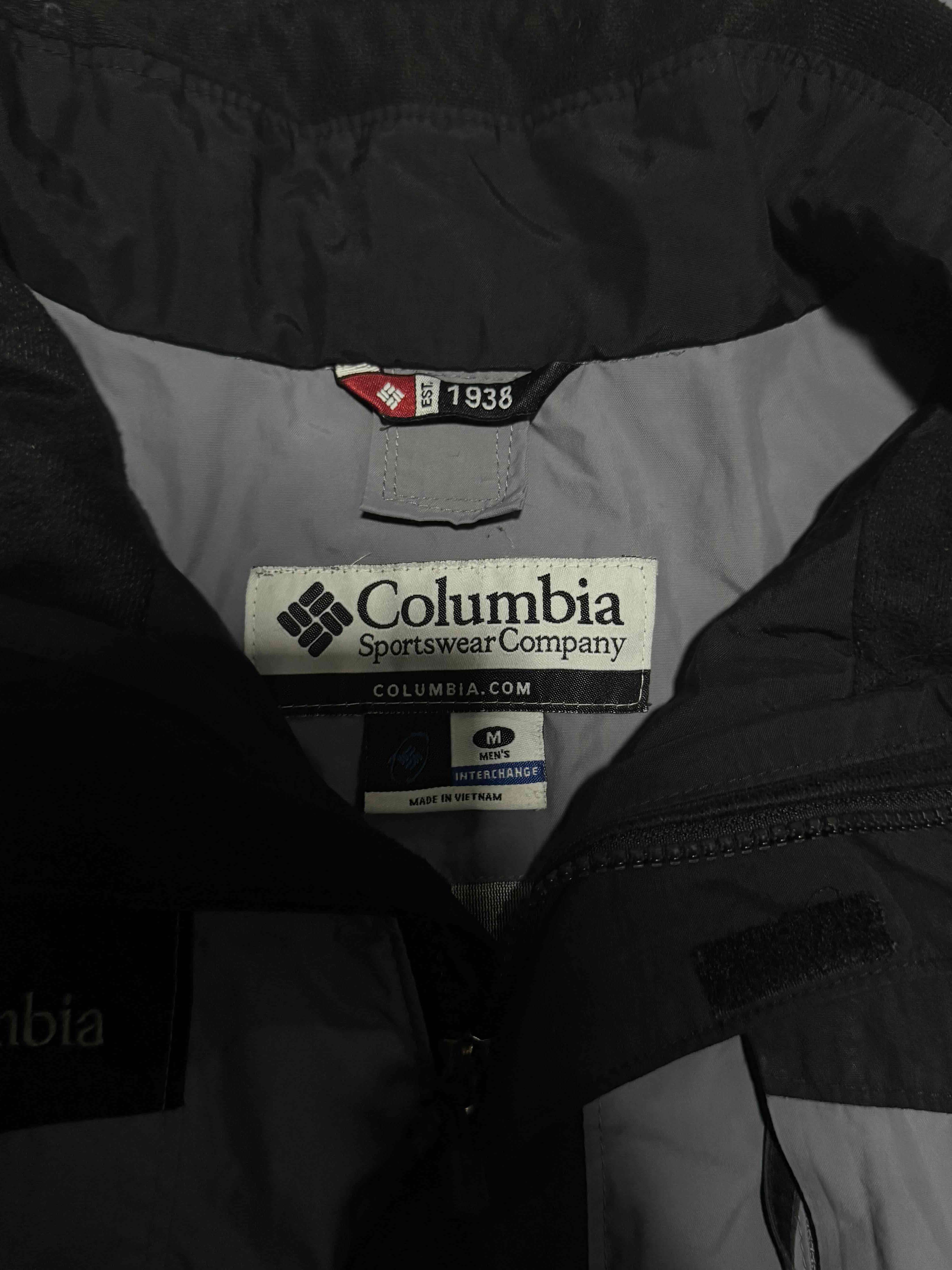 Chaqueta impermeable Columbia negra talla L - miniatura 3
