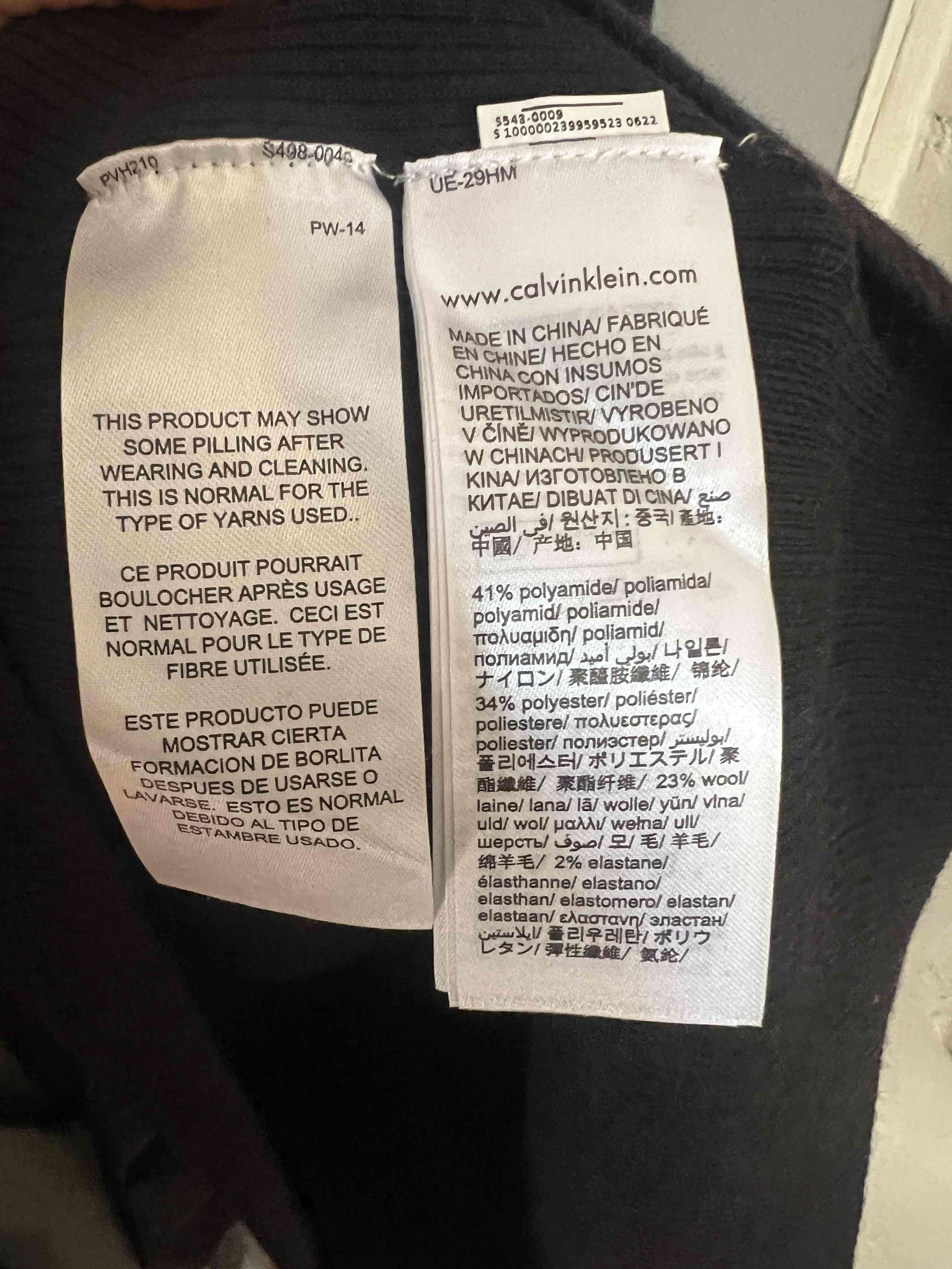 Vestido negro Calvin Klein - miniatura 3