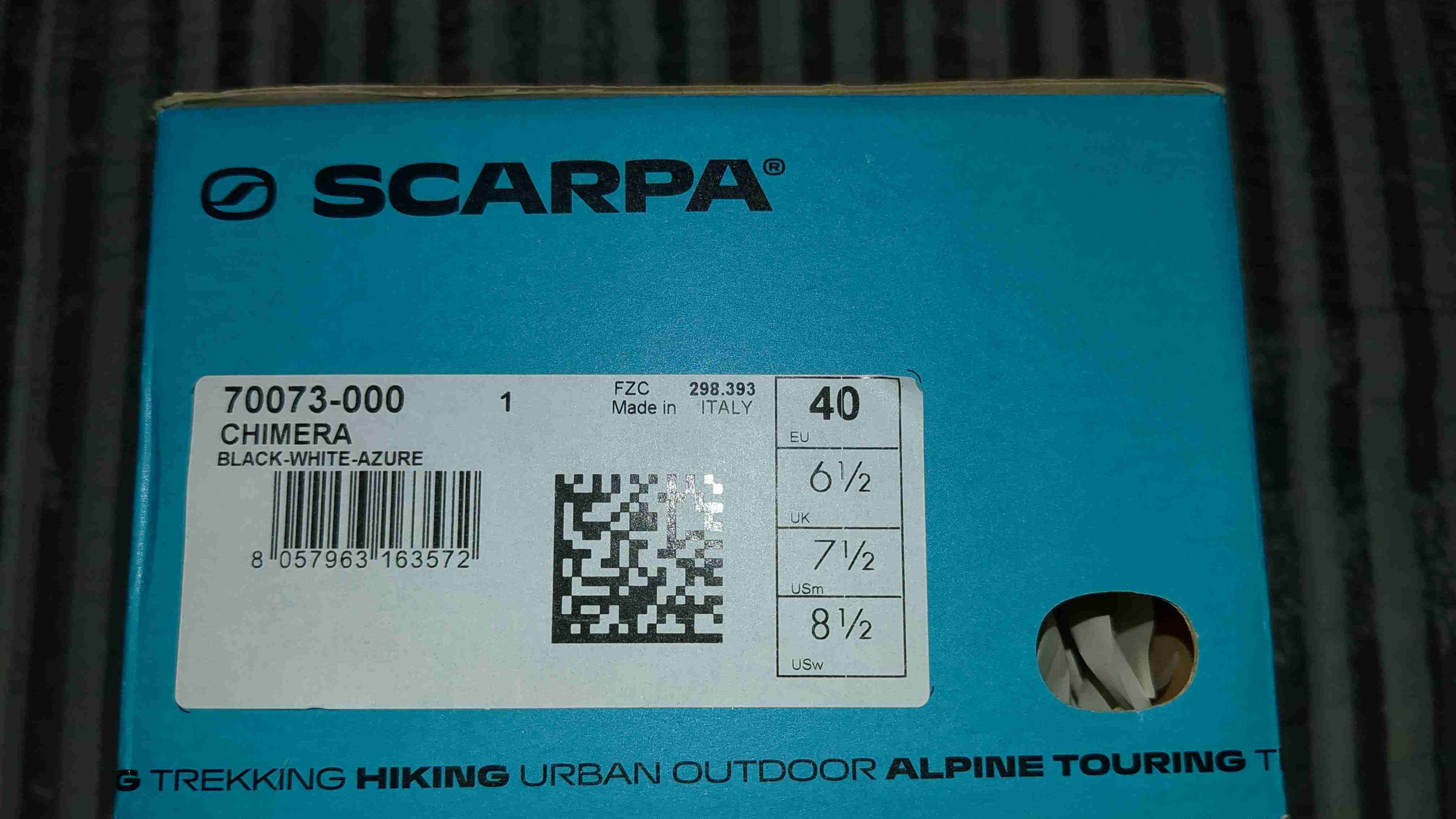 Zapatillas de escalada Scarpa Chimera Talla 40 - miniatura 3