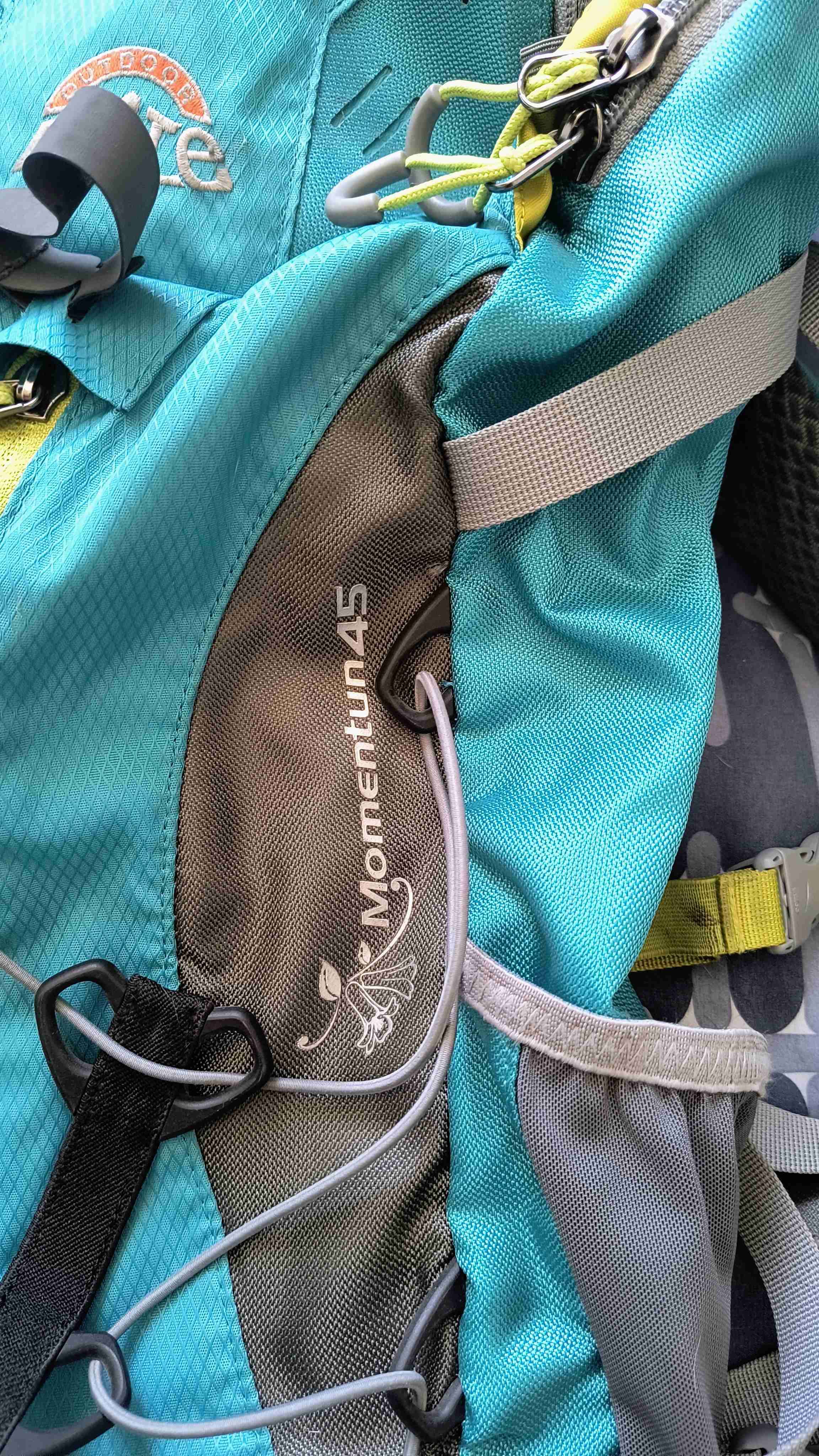 Mochila Deuter turquesa 45L - miniatura 2