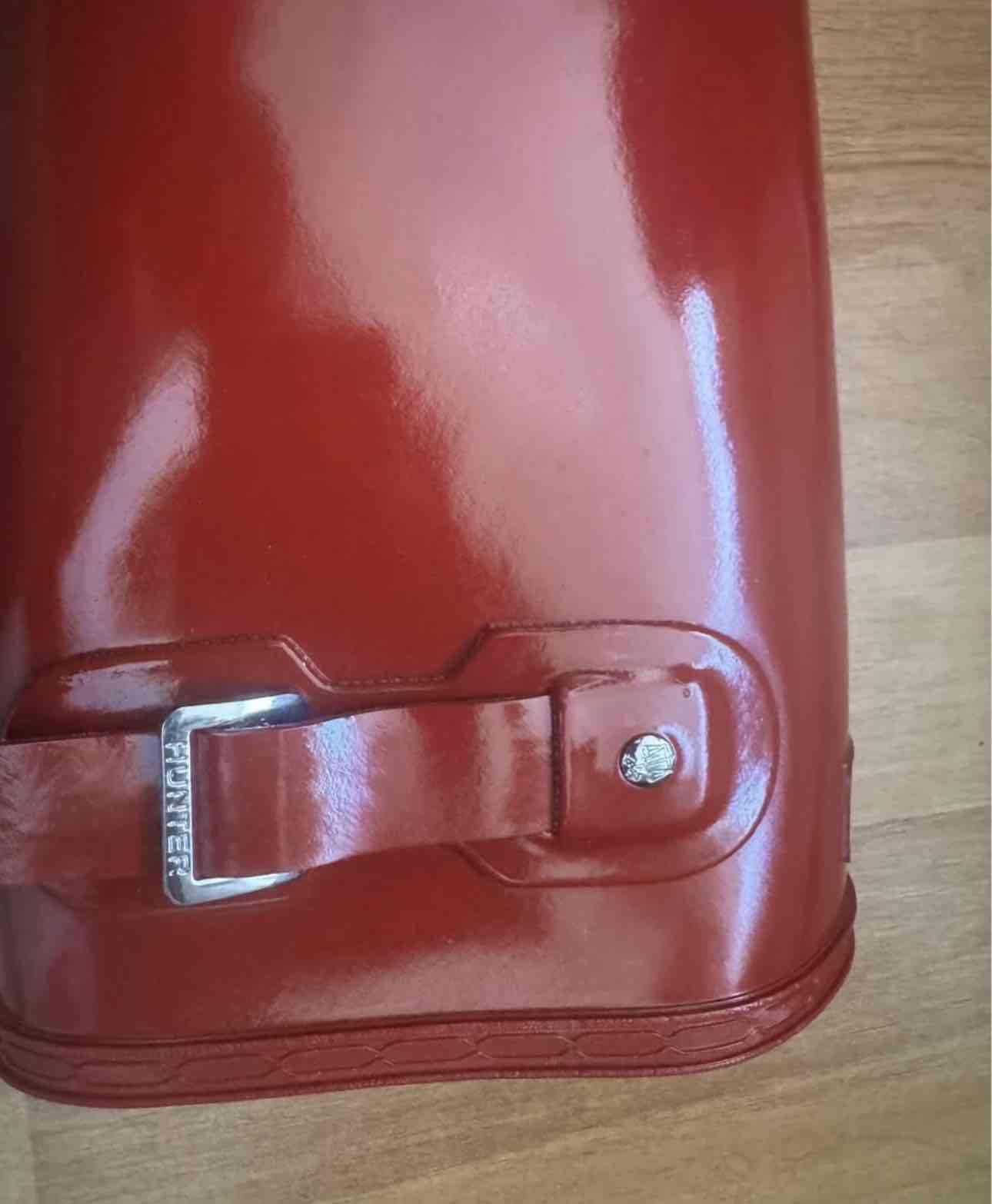 Botas de lluvia rojas Hunter 36 - miniatura 6