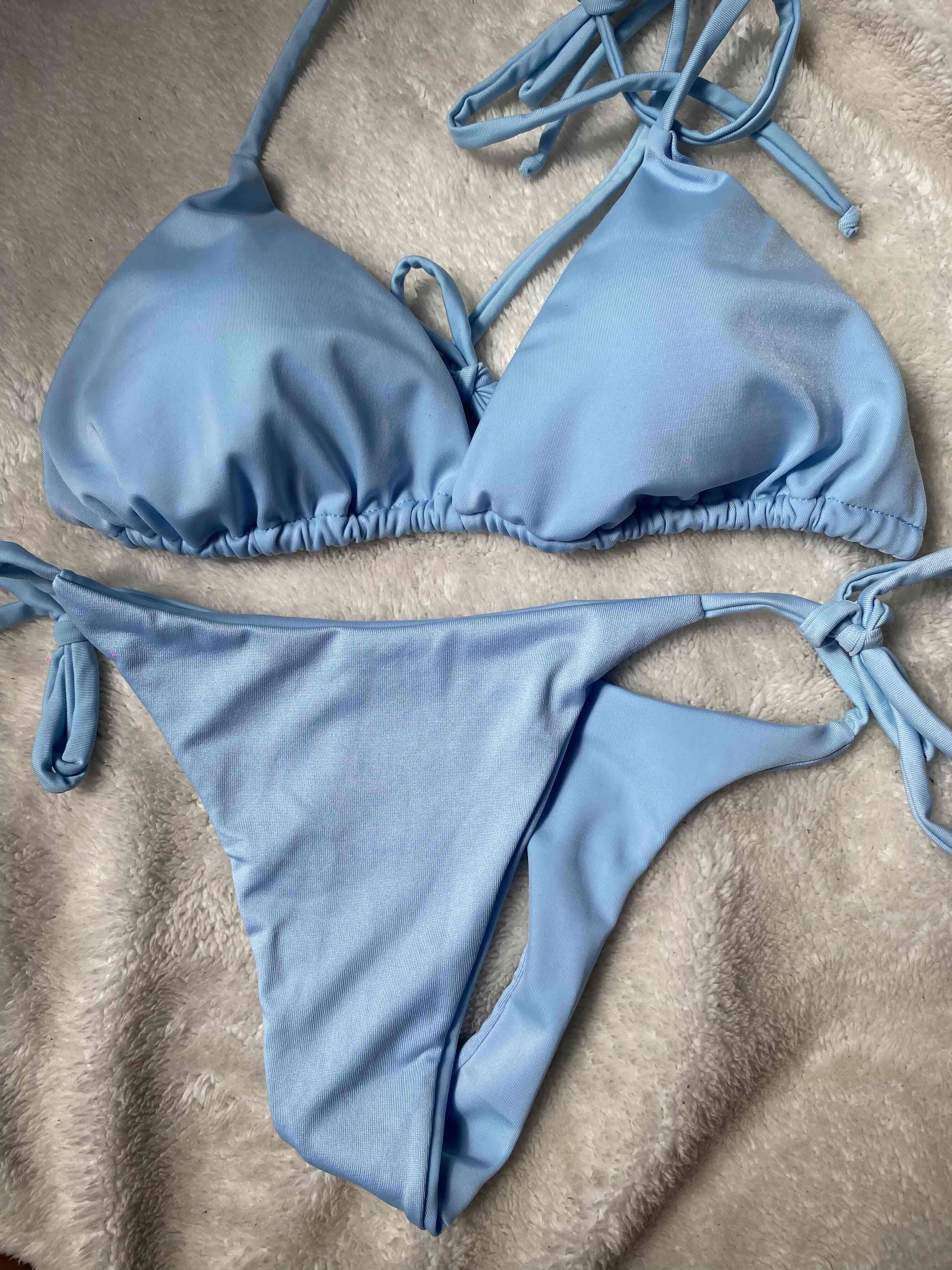 Bikini lila con lazos - miniatura 2