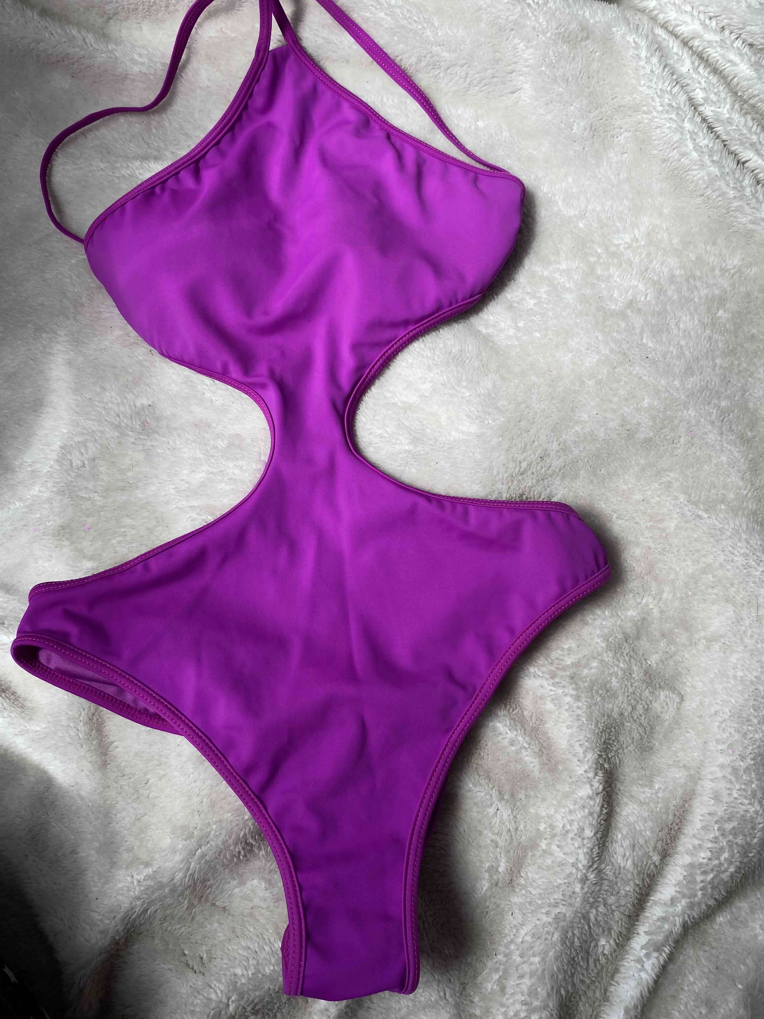 Bikini lila con lazos - miniatura 3