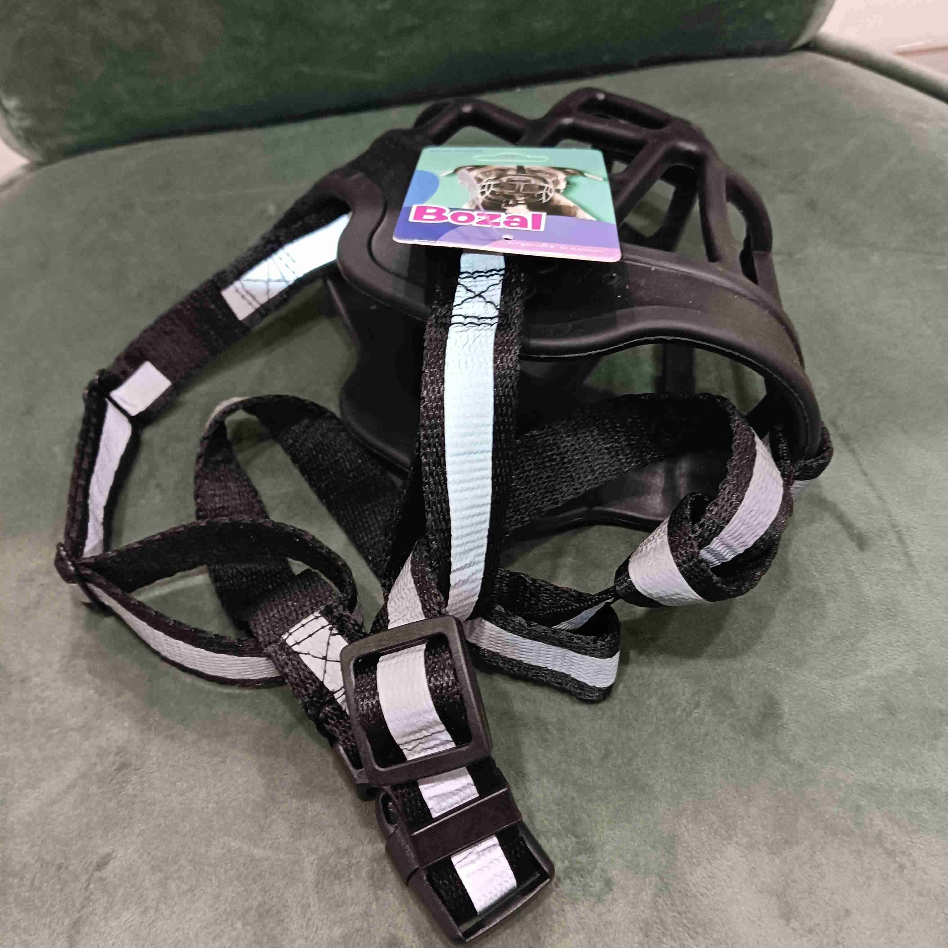 Bozal de Goma Reflectante (NUEVO)🐕🐶 - miniatura 2