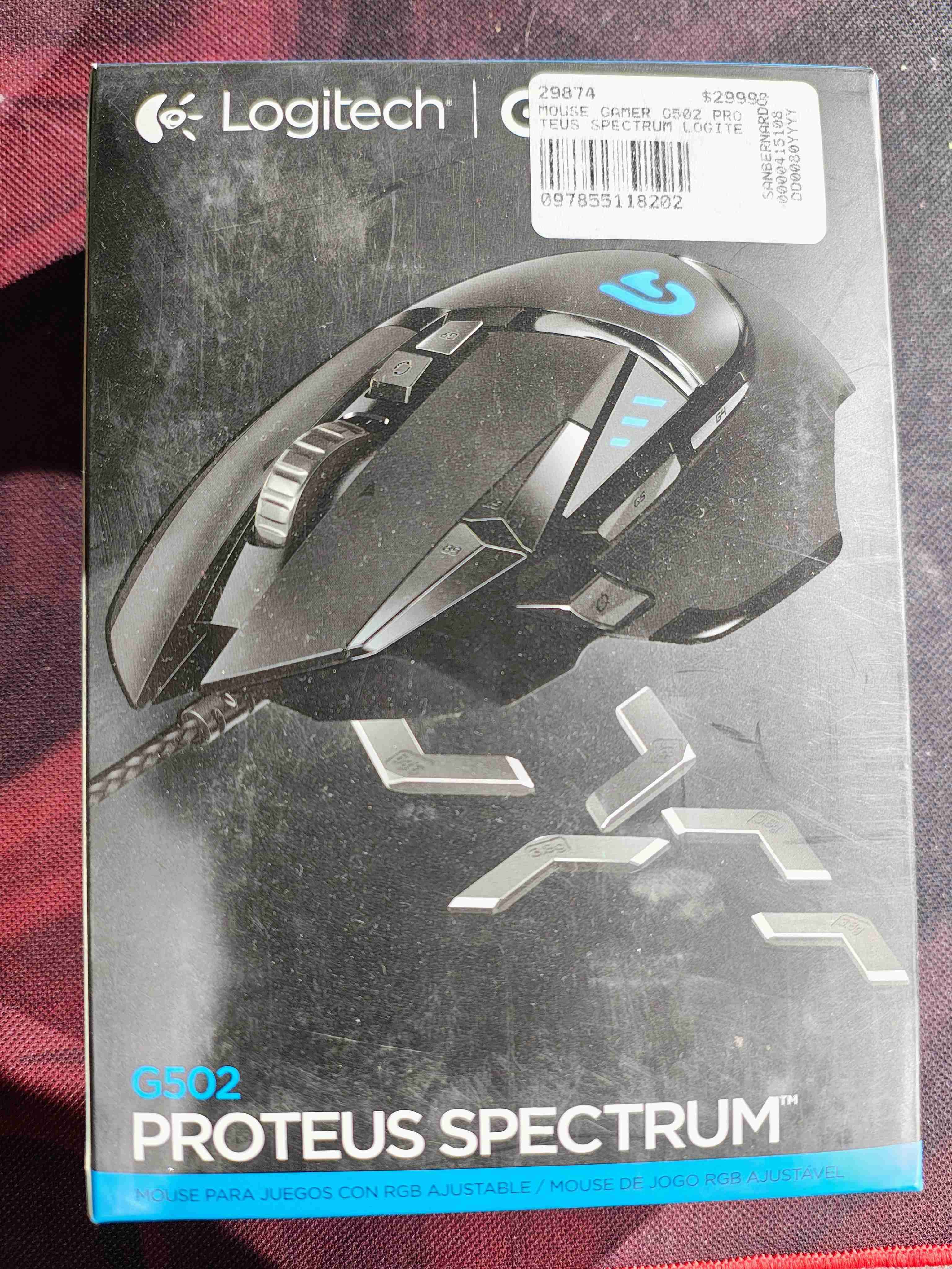 Mouse gaming Logitech G502 - miniatura 3