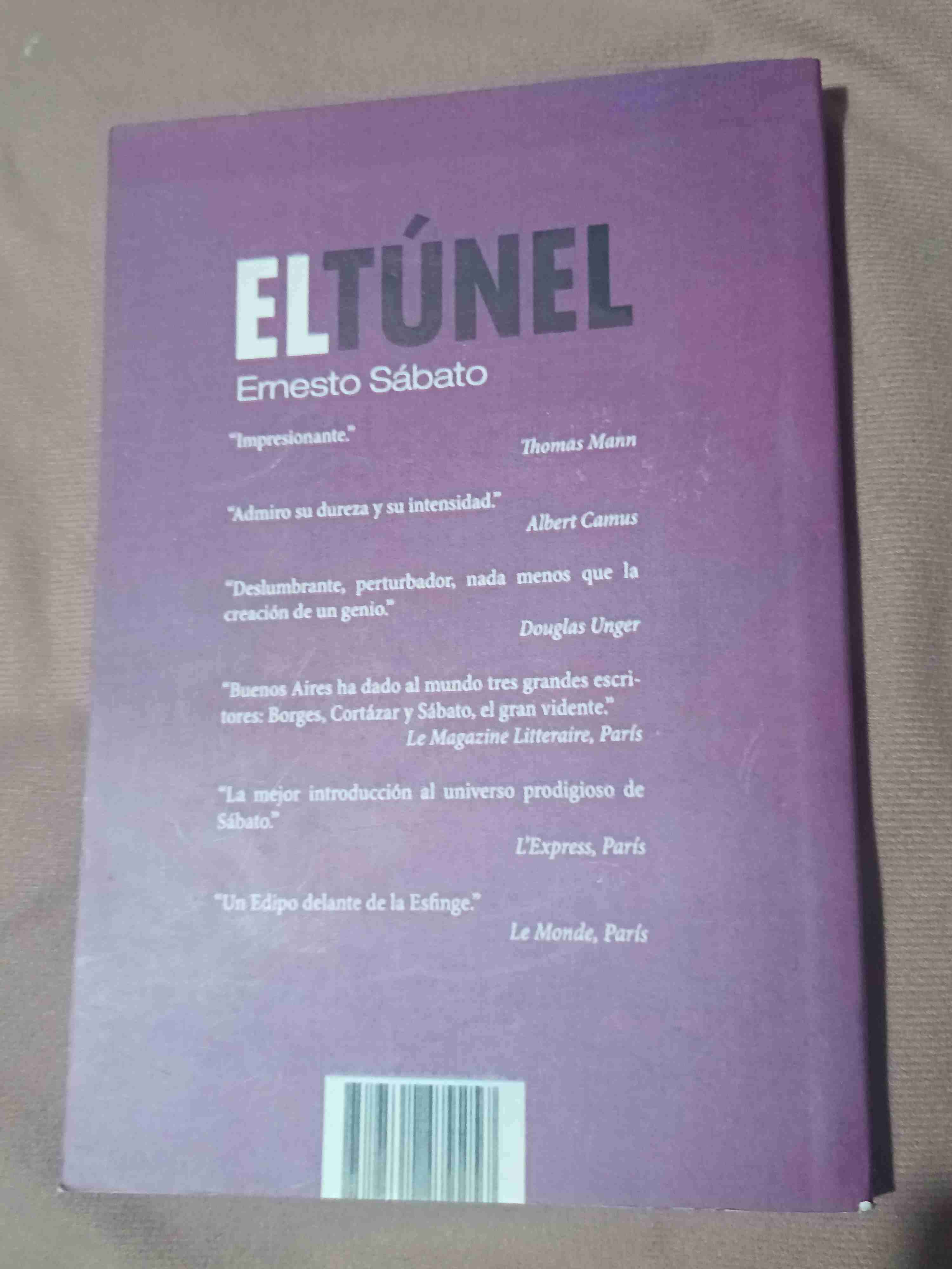 Libro 'El túnel' edición económica - miniatura 2