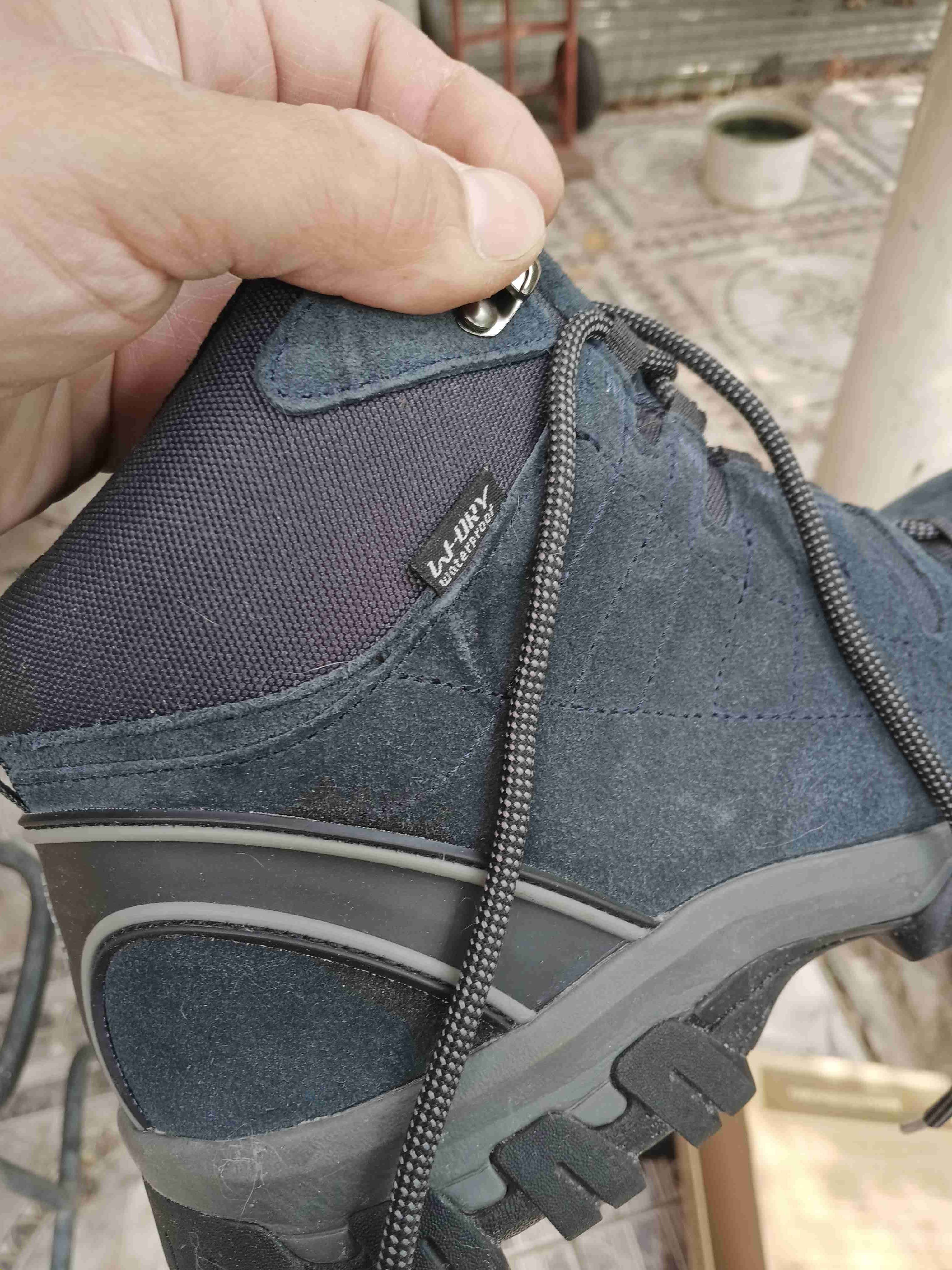 Botas de senderismo azul marino - miniatura 3