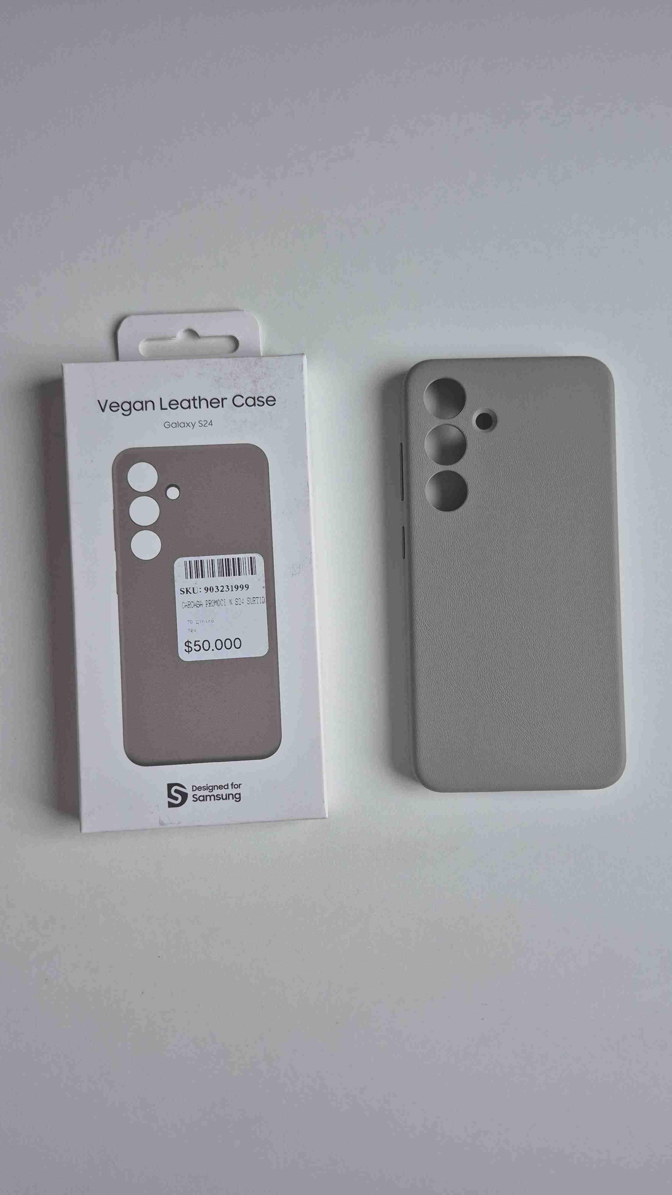 Funda de cuero vegano Galaxy S24 - miniatura 2