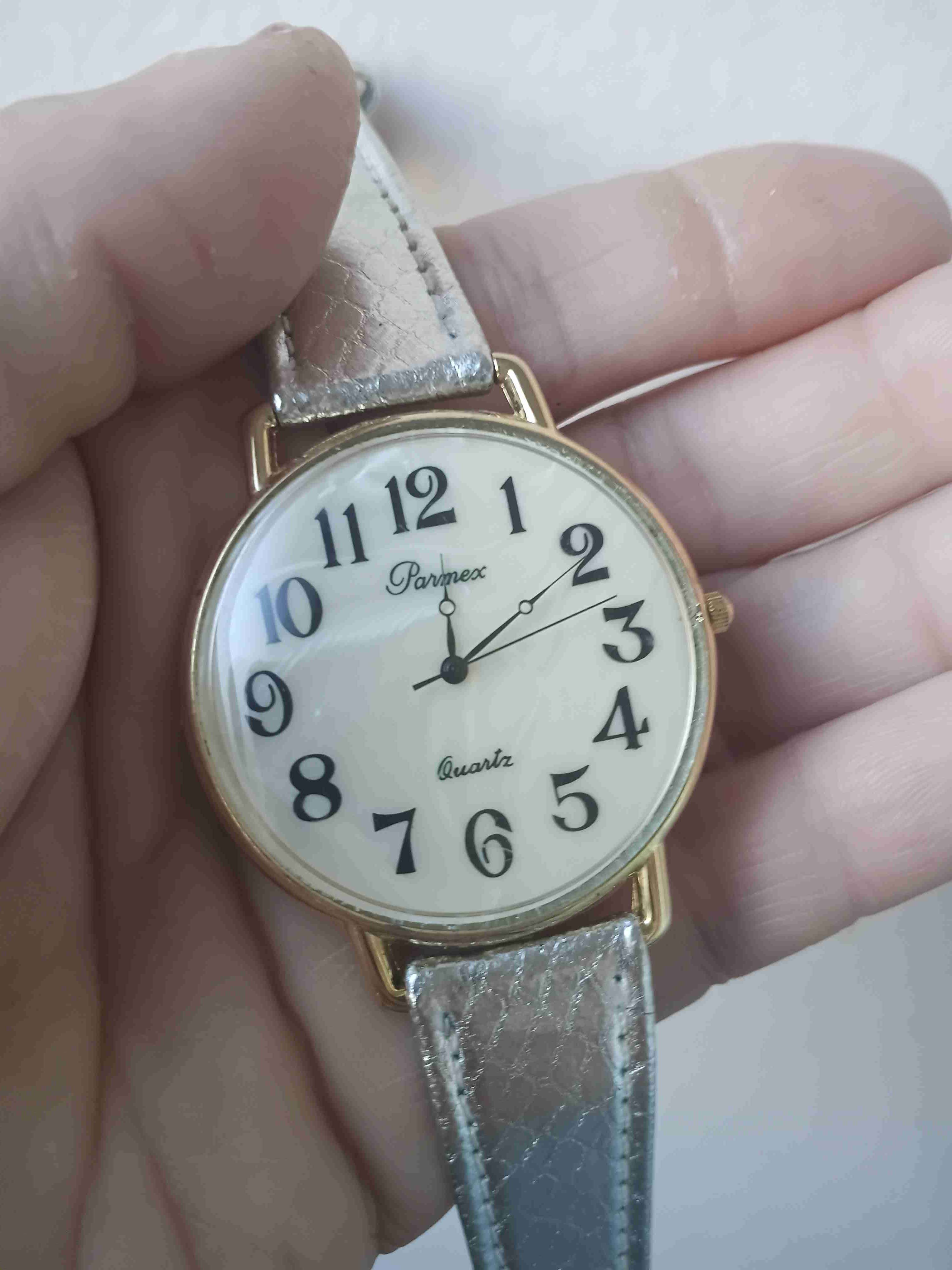 Reloj de pulsera Parmeer dorado - miniatura 2